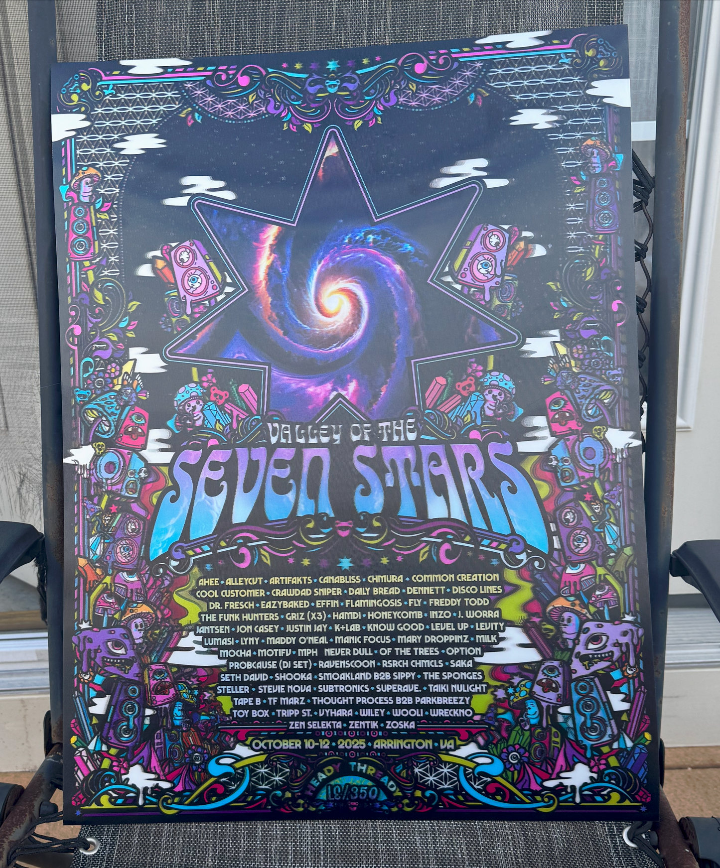 7 Stars Lenticular Print