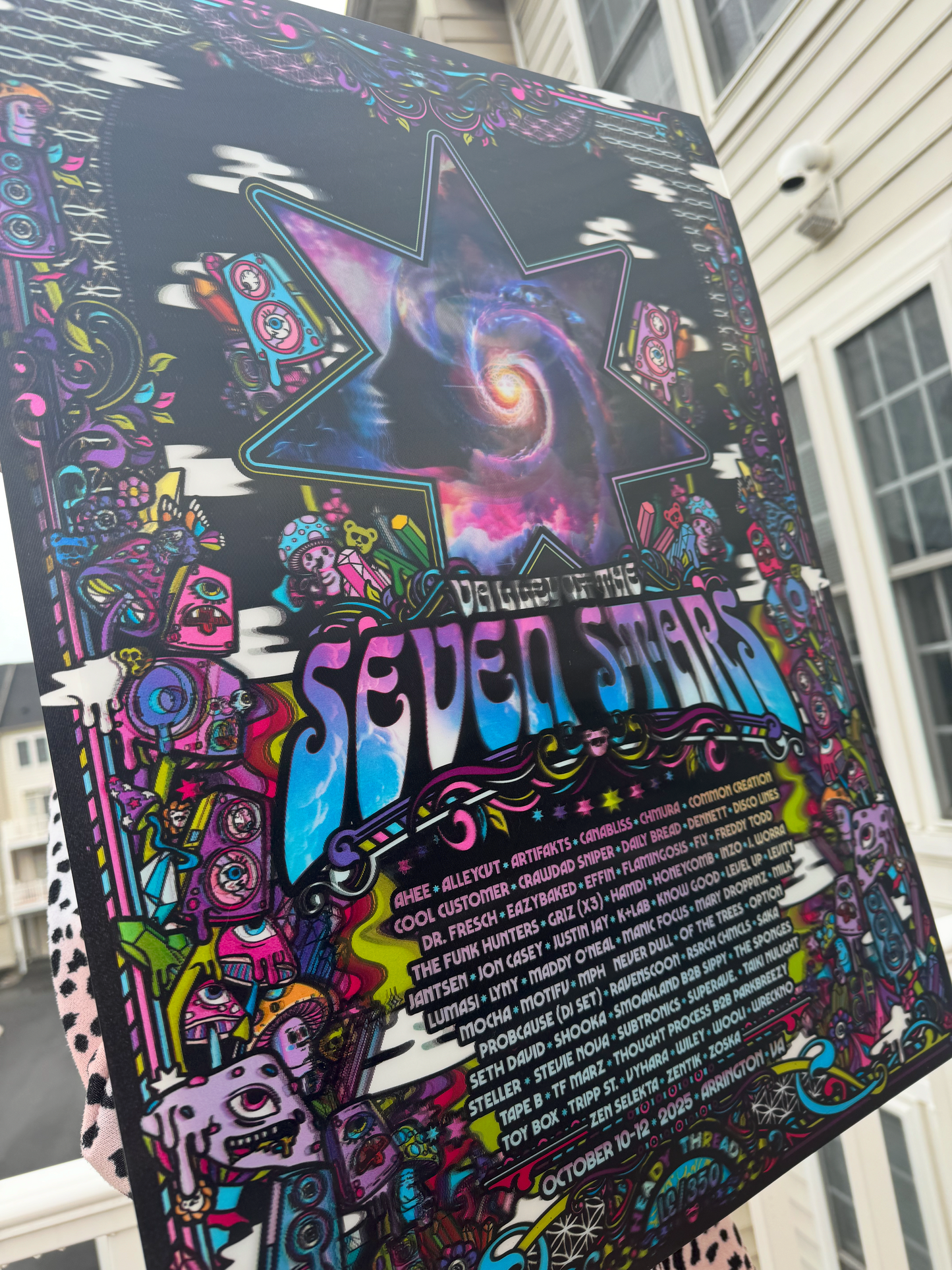 7 Stars Lenticular Print