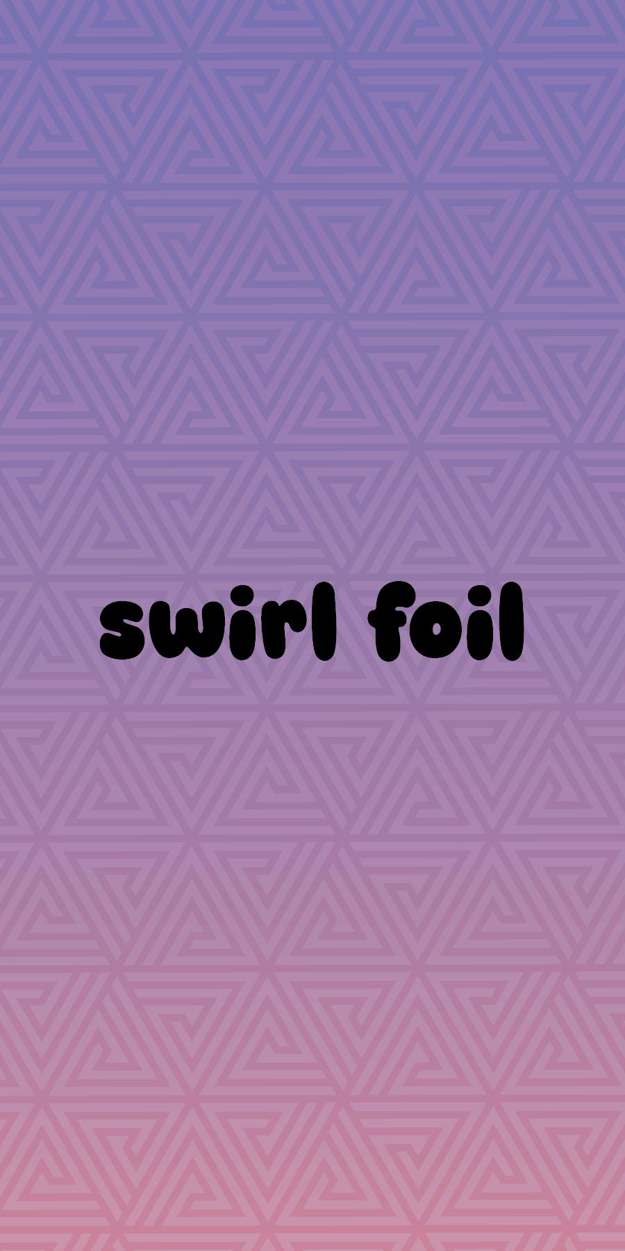 Fox swirl foil 2026