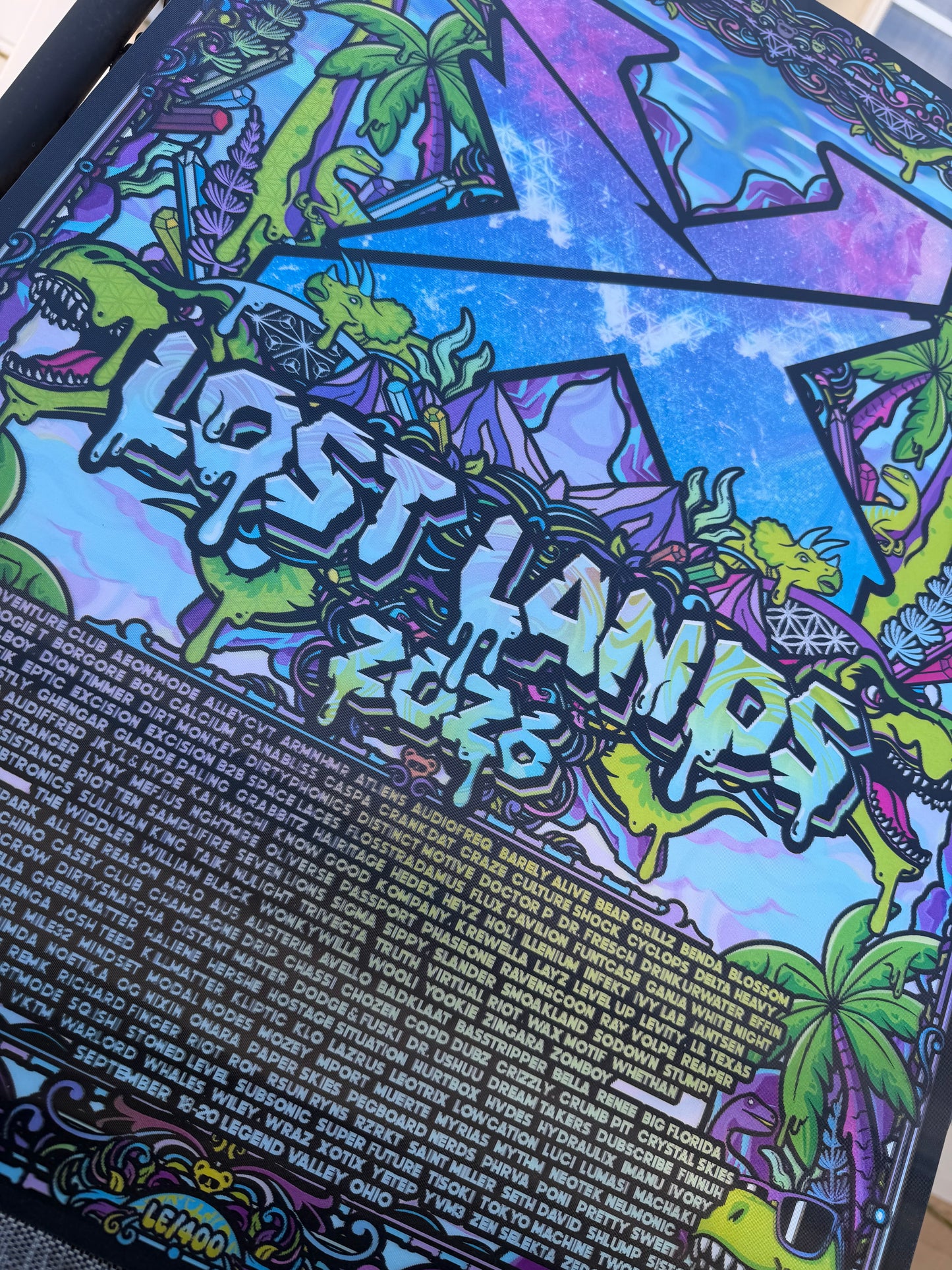 Lost Lands Lenticular 3d Image Changing Print