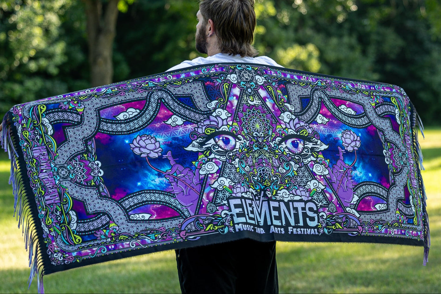 Elements 2026 Double sided Pashmina