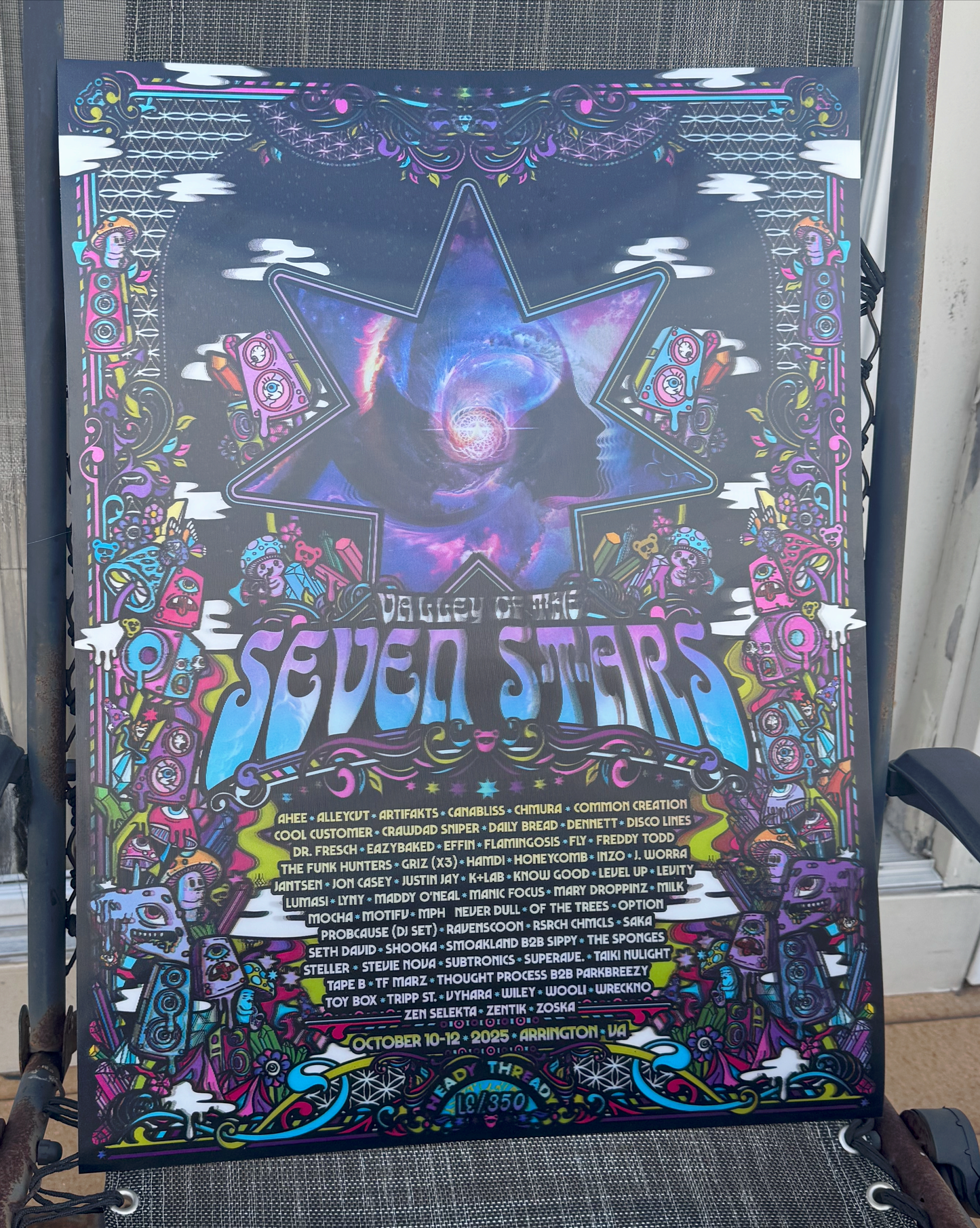7 Stars Lenticular Print