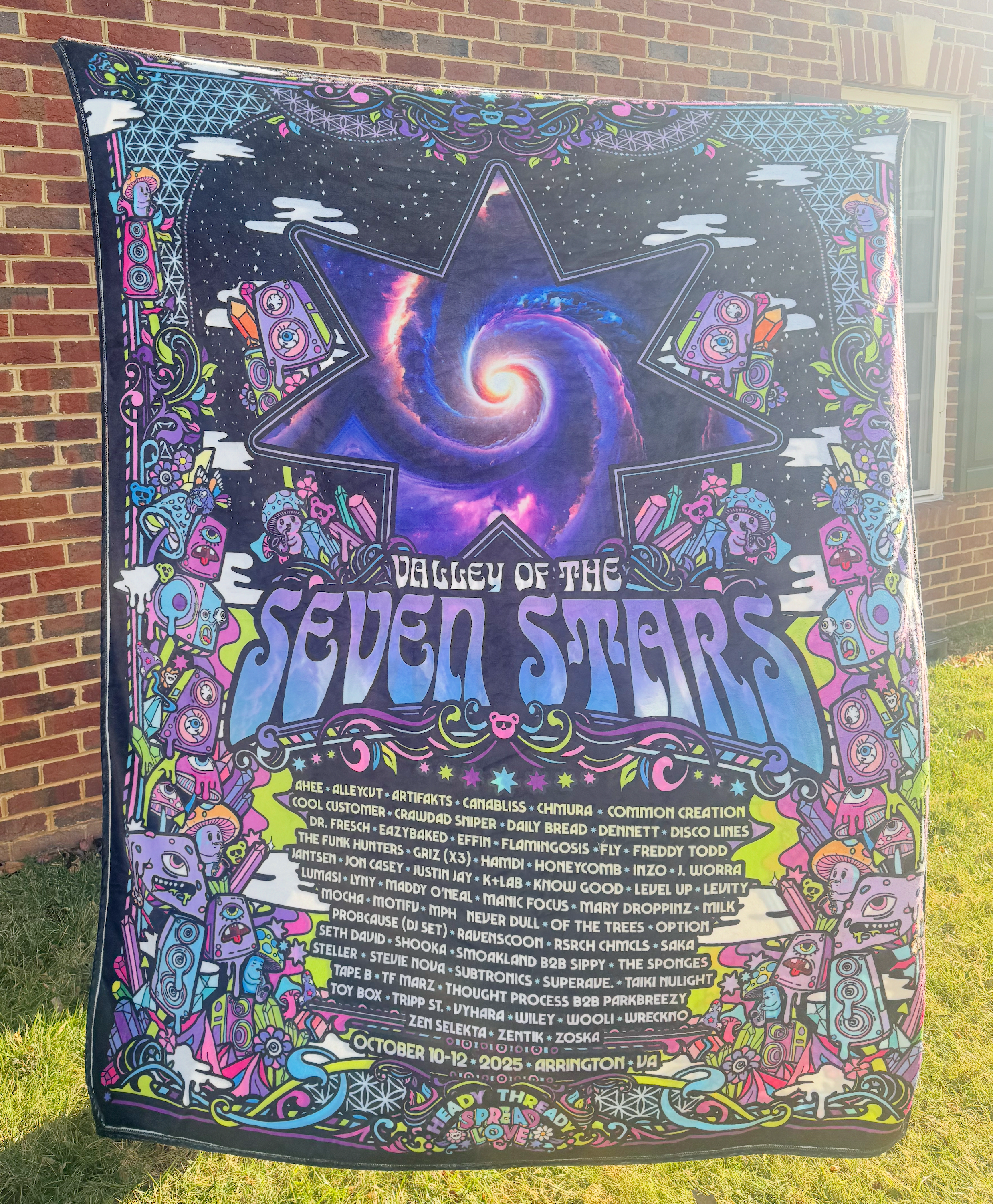 nexz o-rly? makestar 台湾 blanket 7枚 7 Stars Double Sided Fuzzy Blanket – Heady Thready