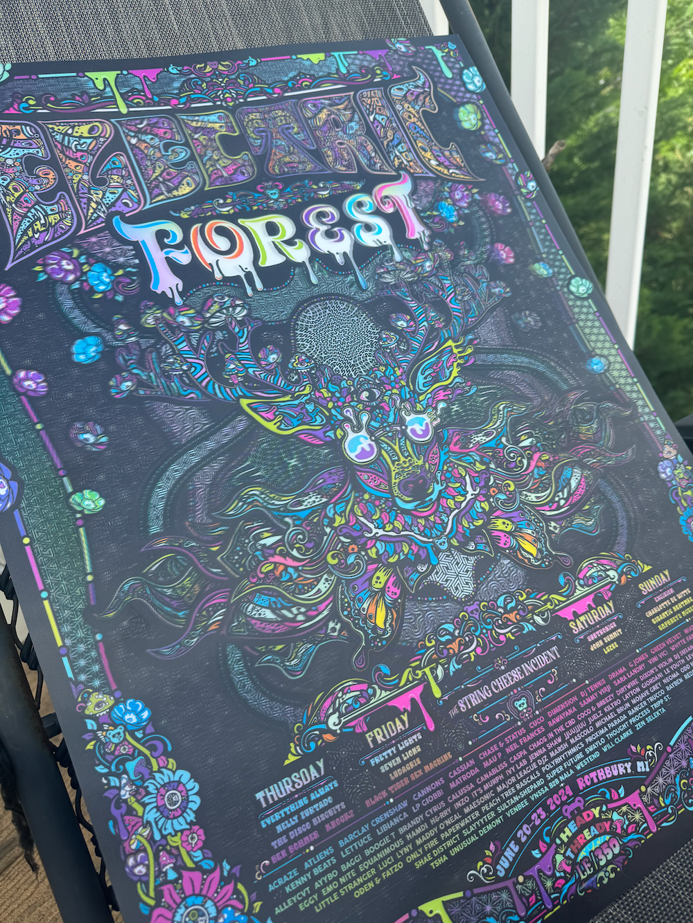 Electric Forest 2024 Lenticular Print