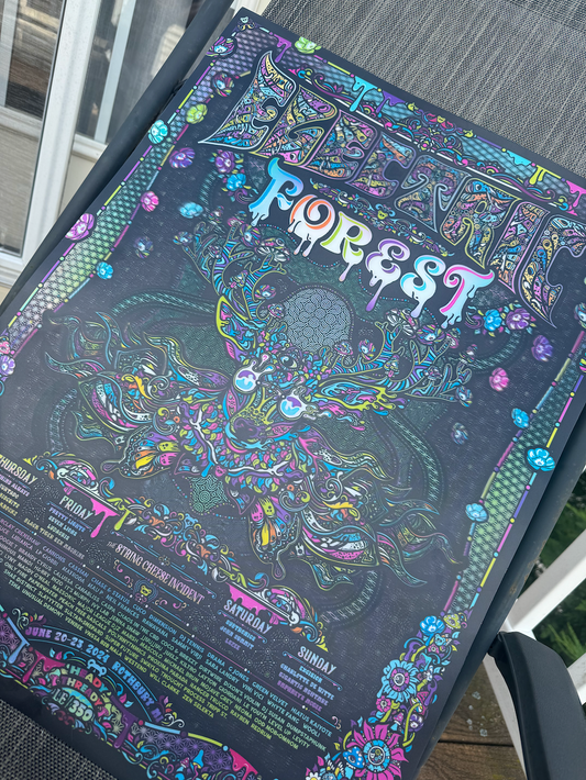 Electric Forest 2024 Lenticular Print