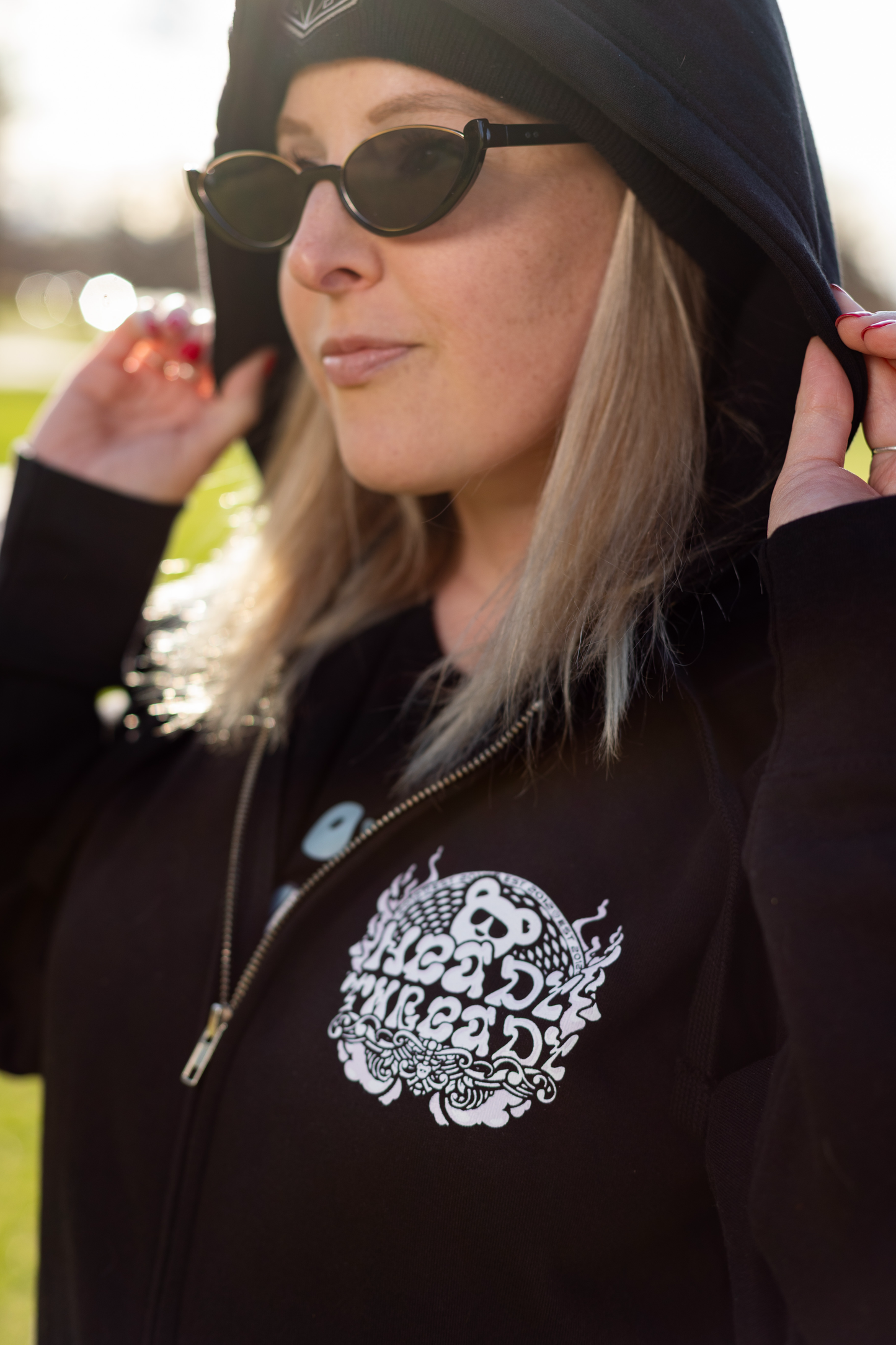 Smoke Stacks Zip Up Hoodie