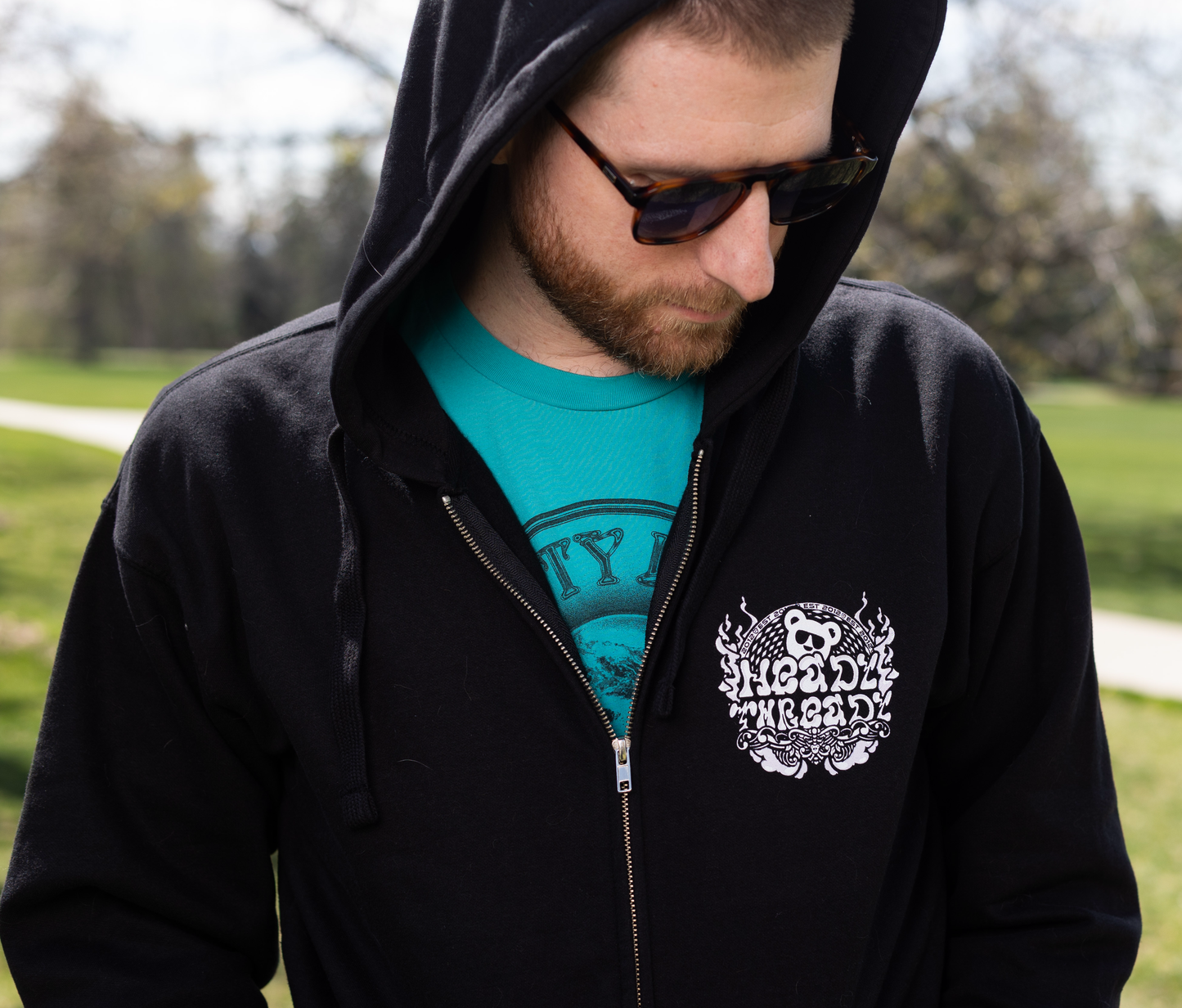 Smoke Stacks Zip Up Hoodie
