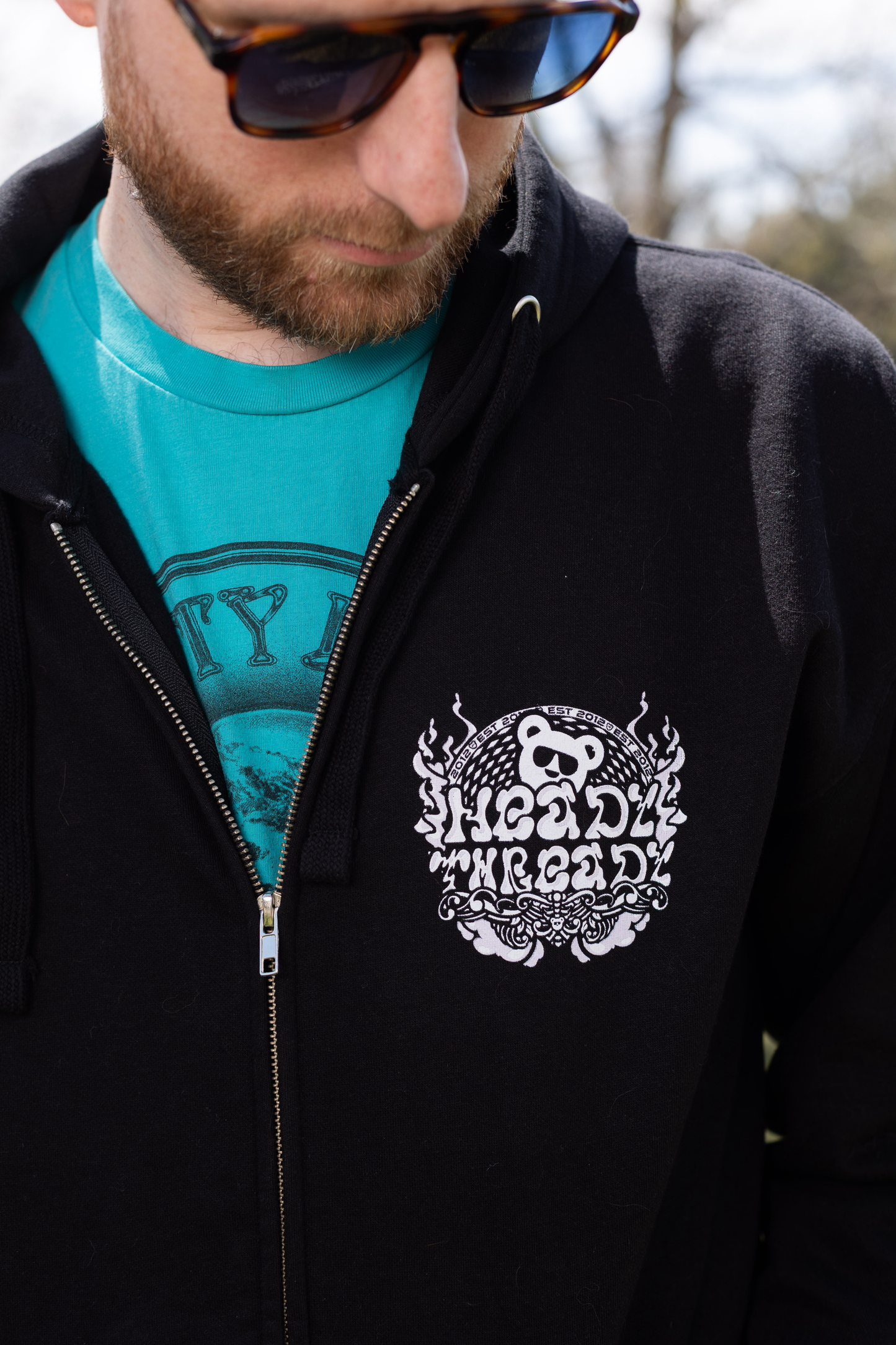 Smoke Stacks Zip Up Hoodie
