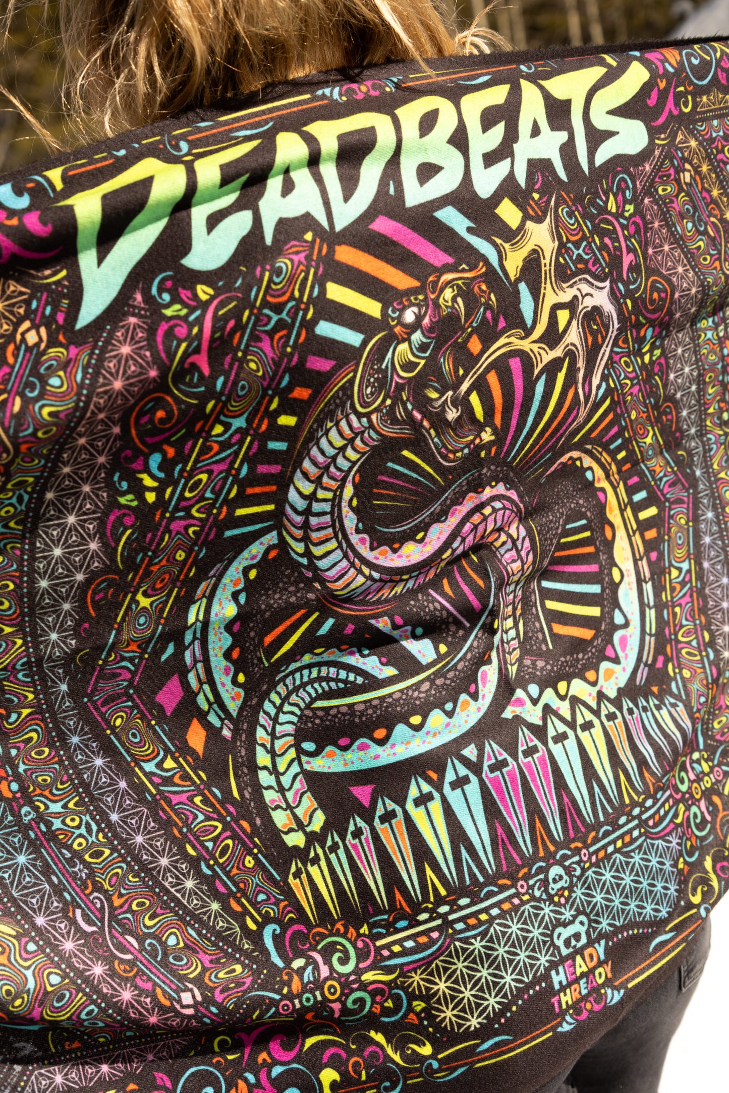 Zeds Dead First Contact 2024 Double Sided Pashmina