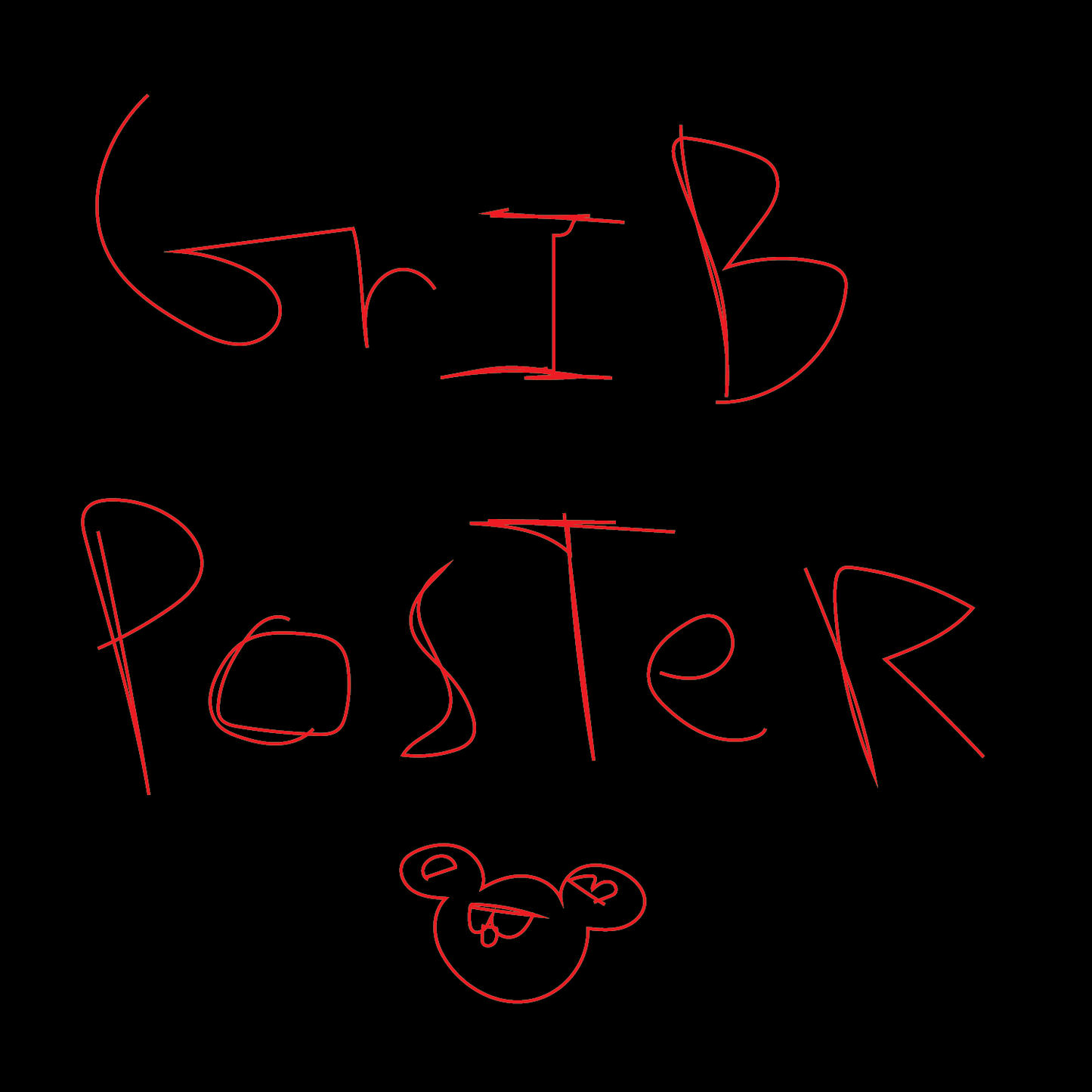 Grib Lenticular poster