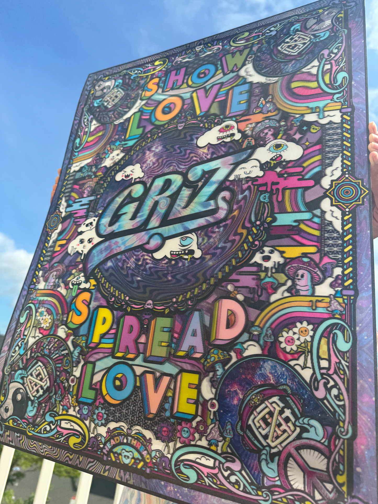 Griz Lenticular Print