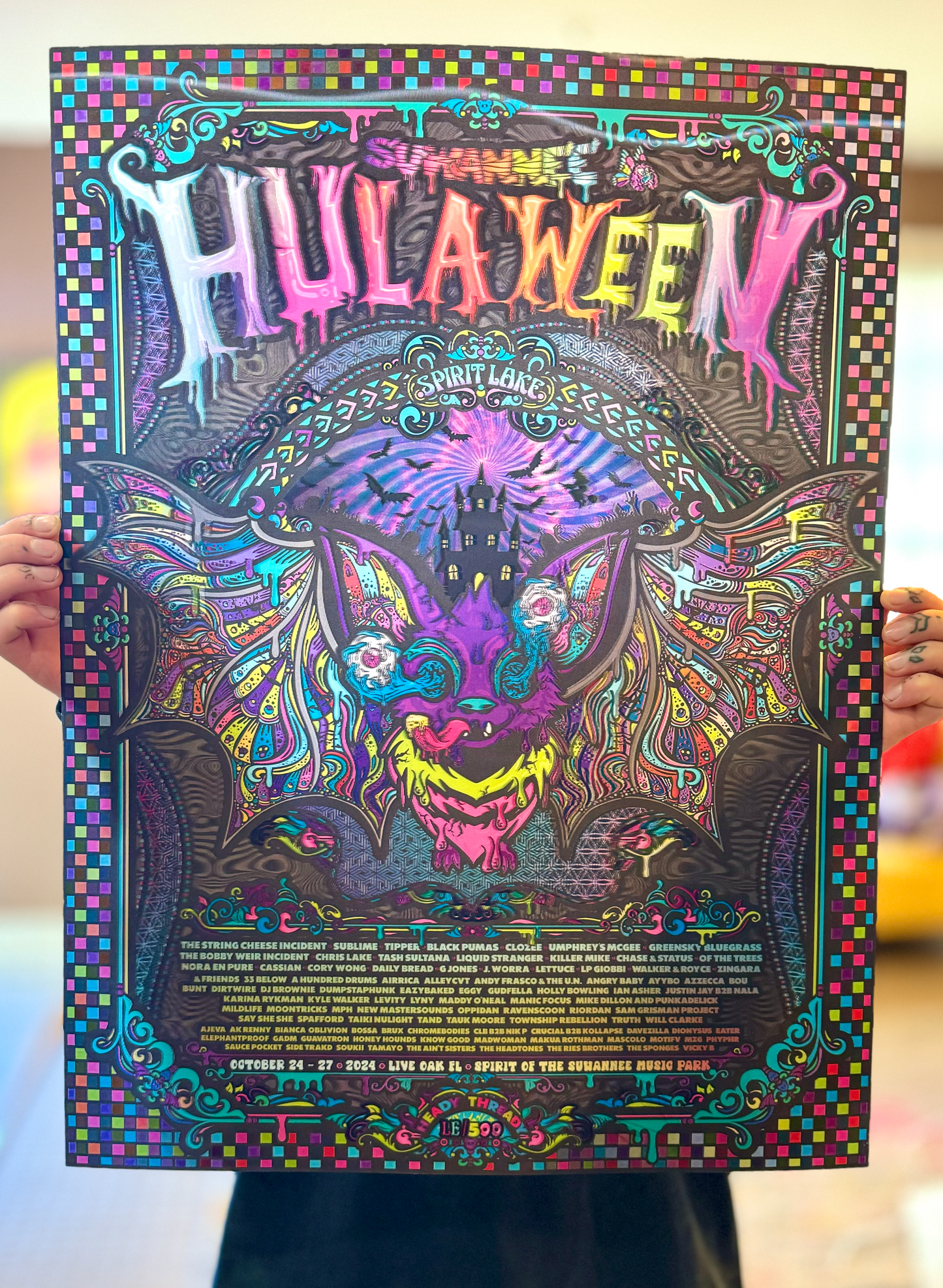 Hulaween 2024 Lenticular Print