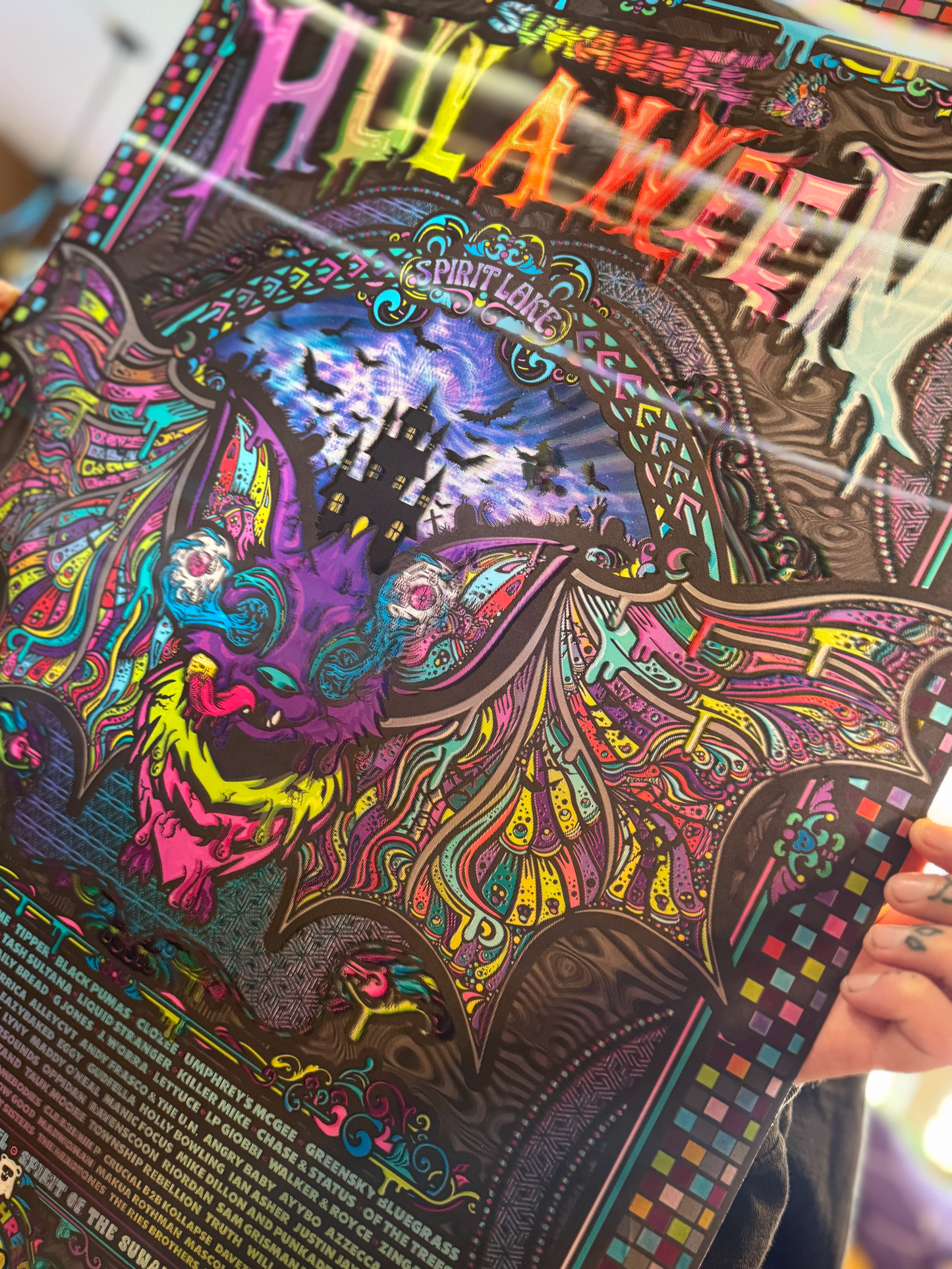 Hulaween 2024 Lenticular Print