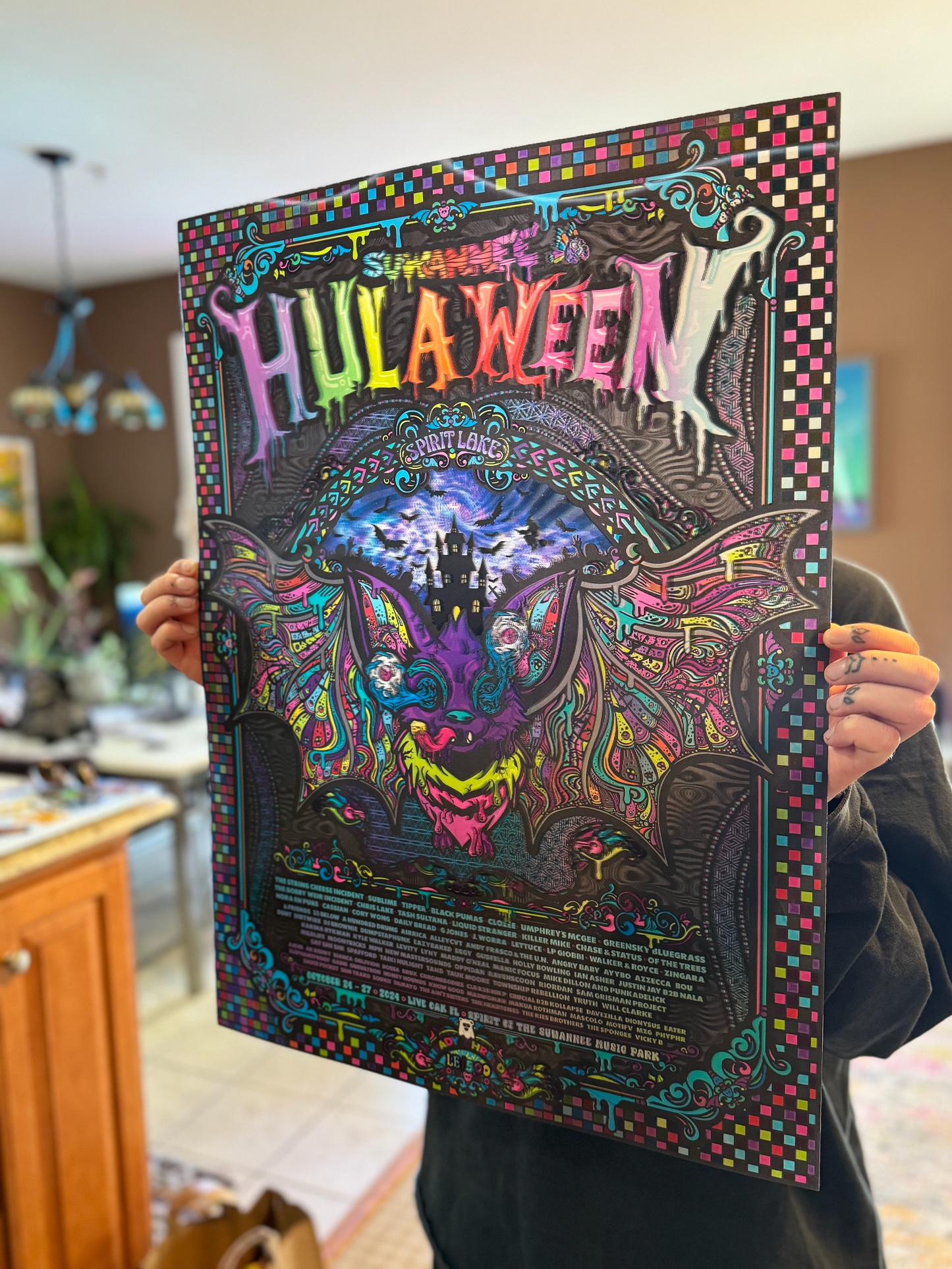 Hulaween 2024 Lenticular Print