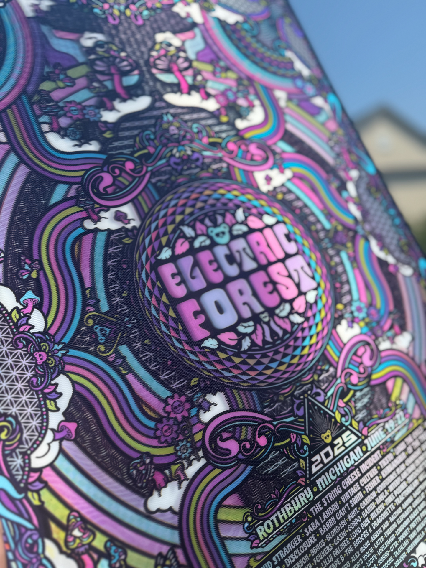 Electric Forest 2025 Lenticular Print