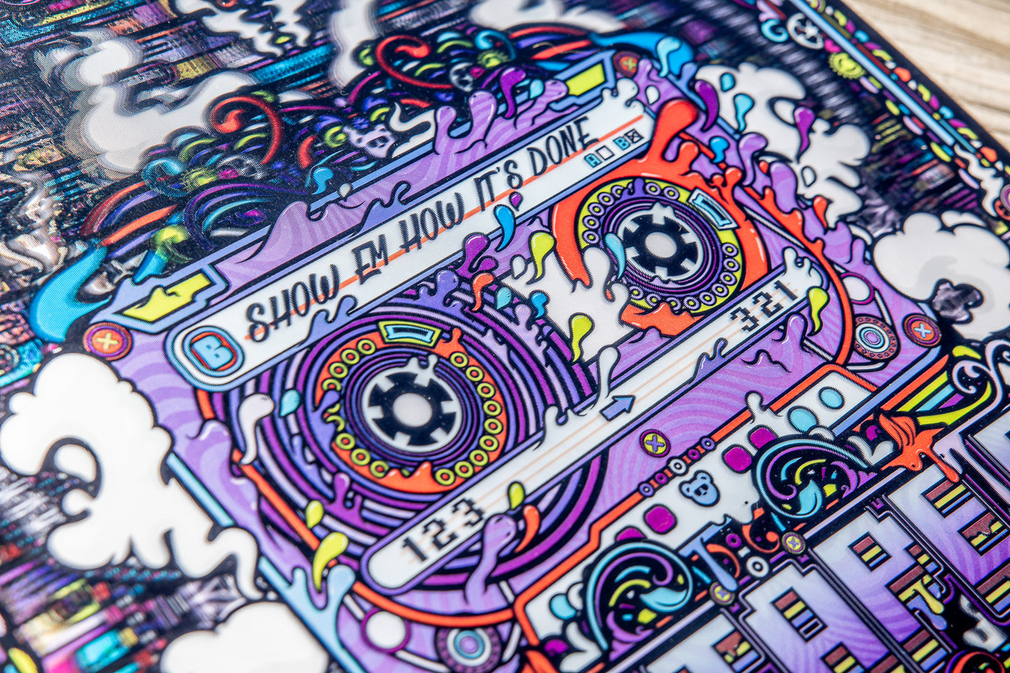 Show Em How Its Done Lenticular Print