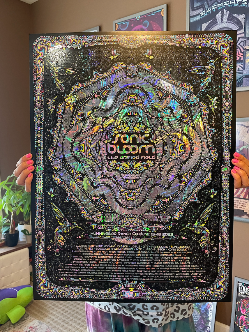 Sonic Bloom 2023 Print