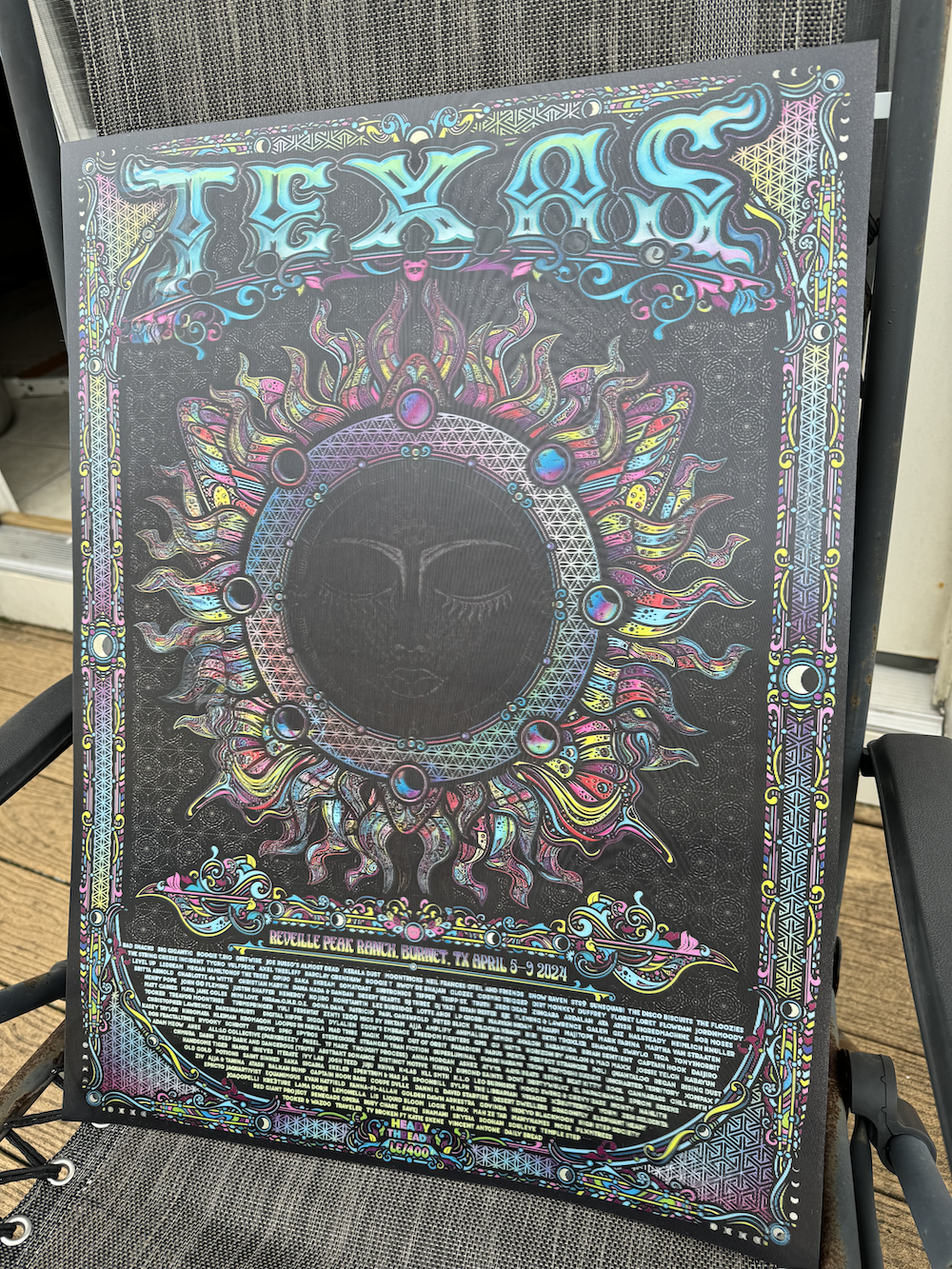 Texas Eclipse 2024 Lenticular Print