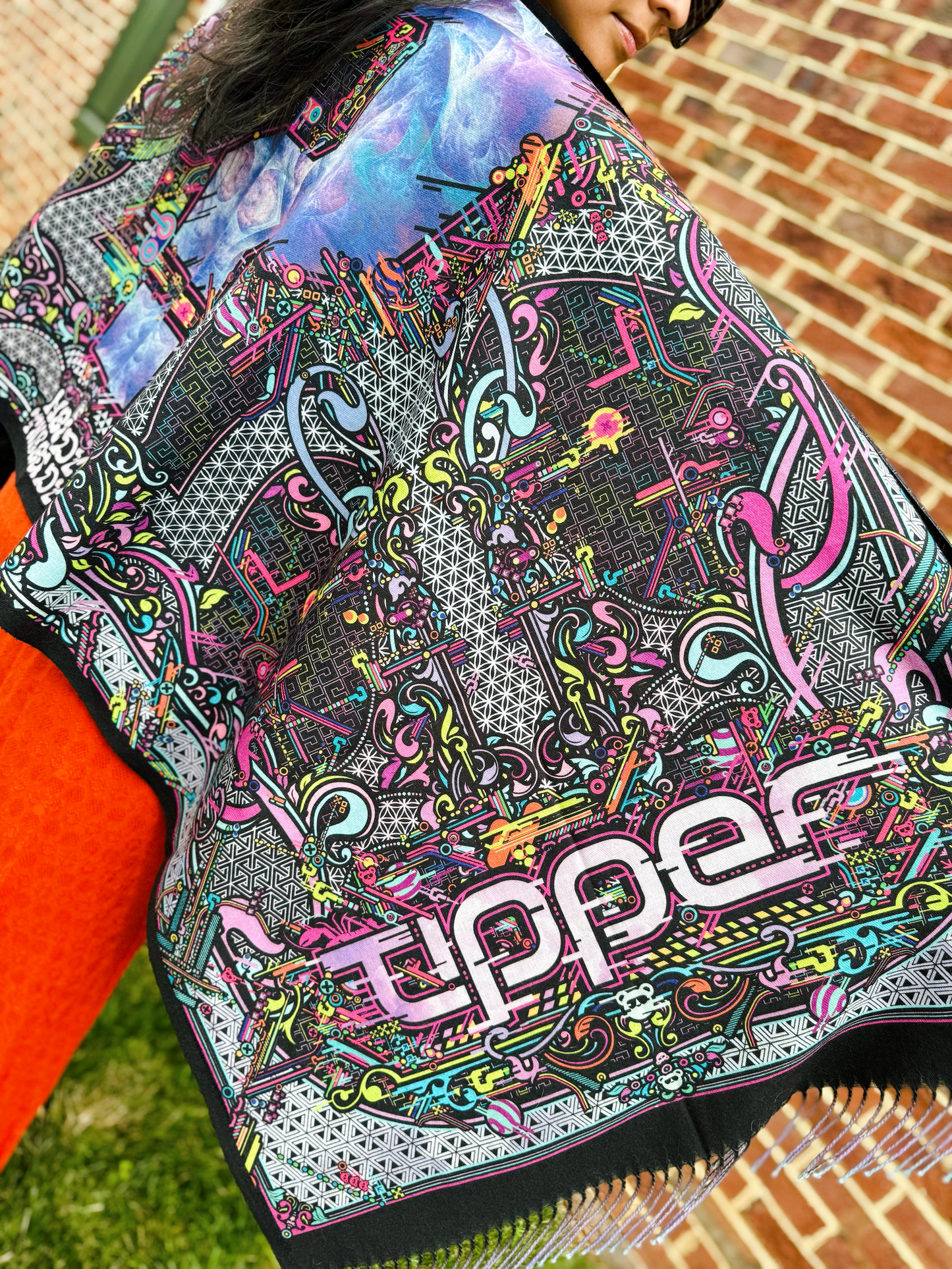 Tipper Double sided Pashmina