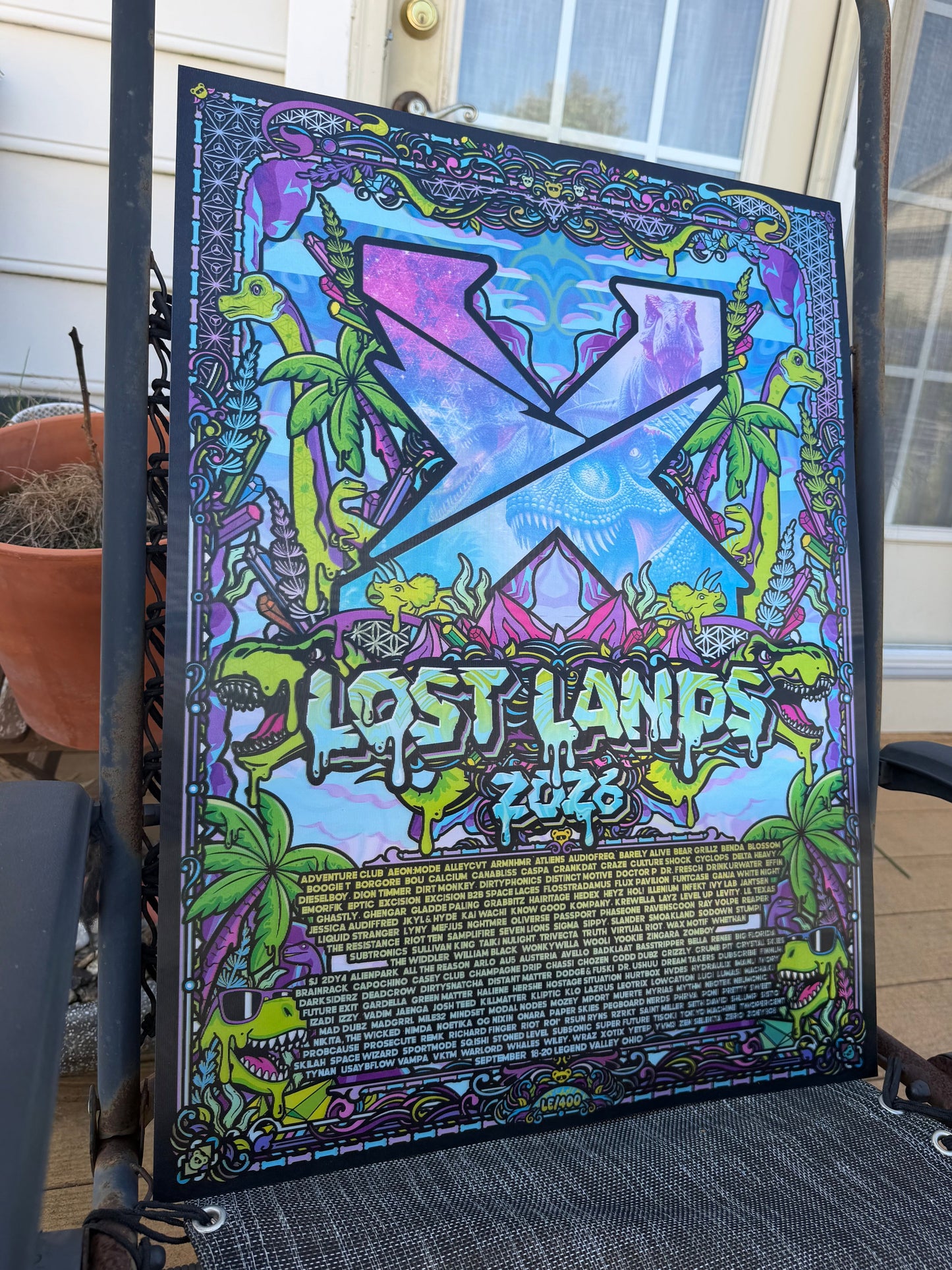 Lost Lands Lenticular 3d Image Changing Print