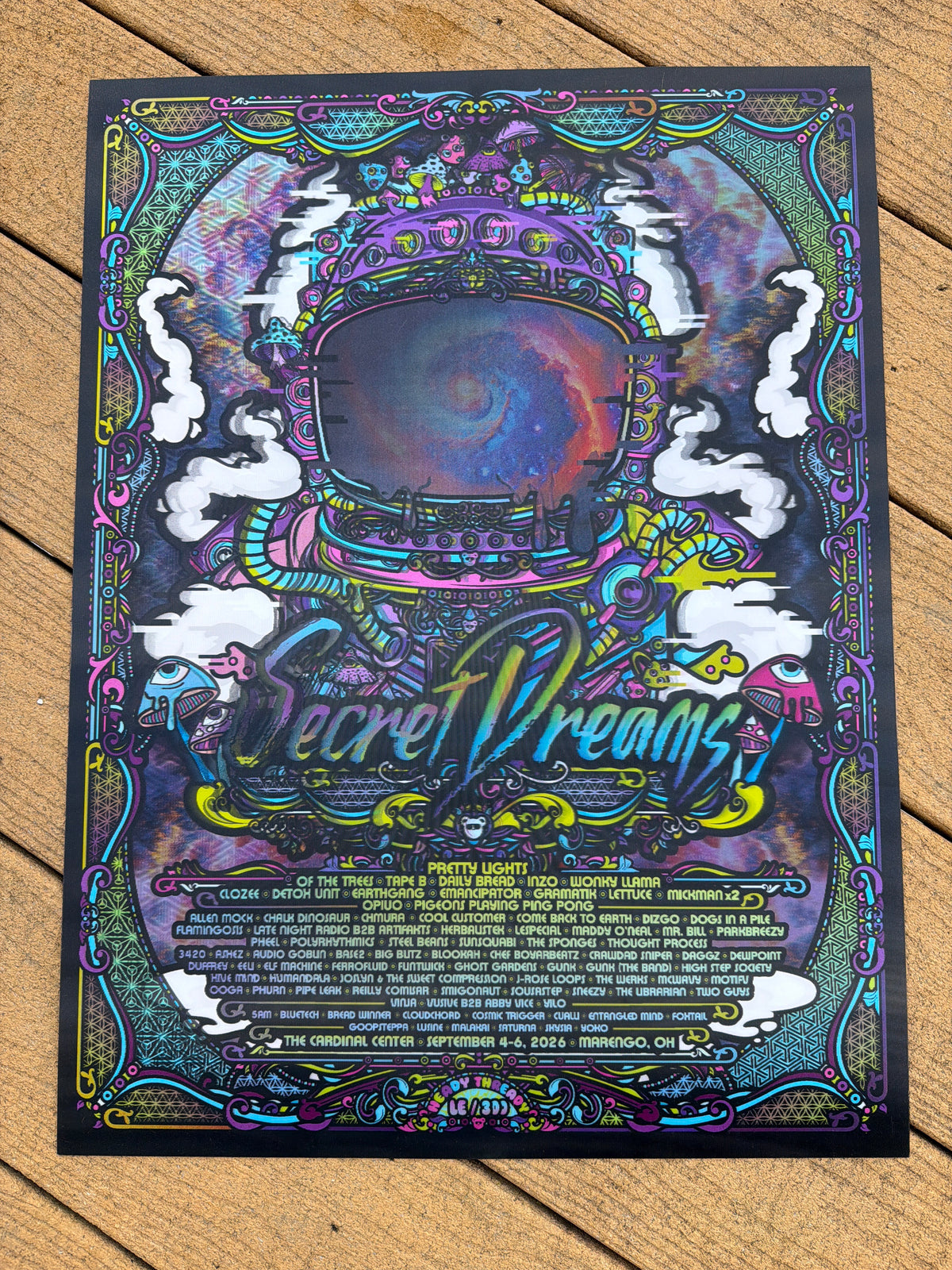 Secret Dreams 2026 Lenticular Print