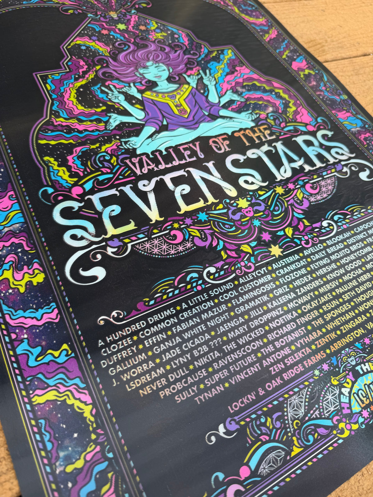 Seven Stars 2026 Lenticular Print