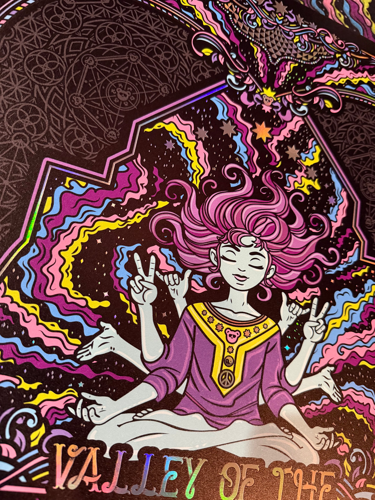 Seven Stars 2026 Rainbow Holo Foil Print