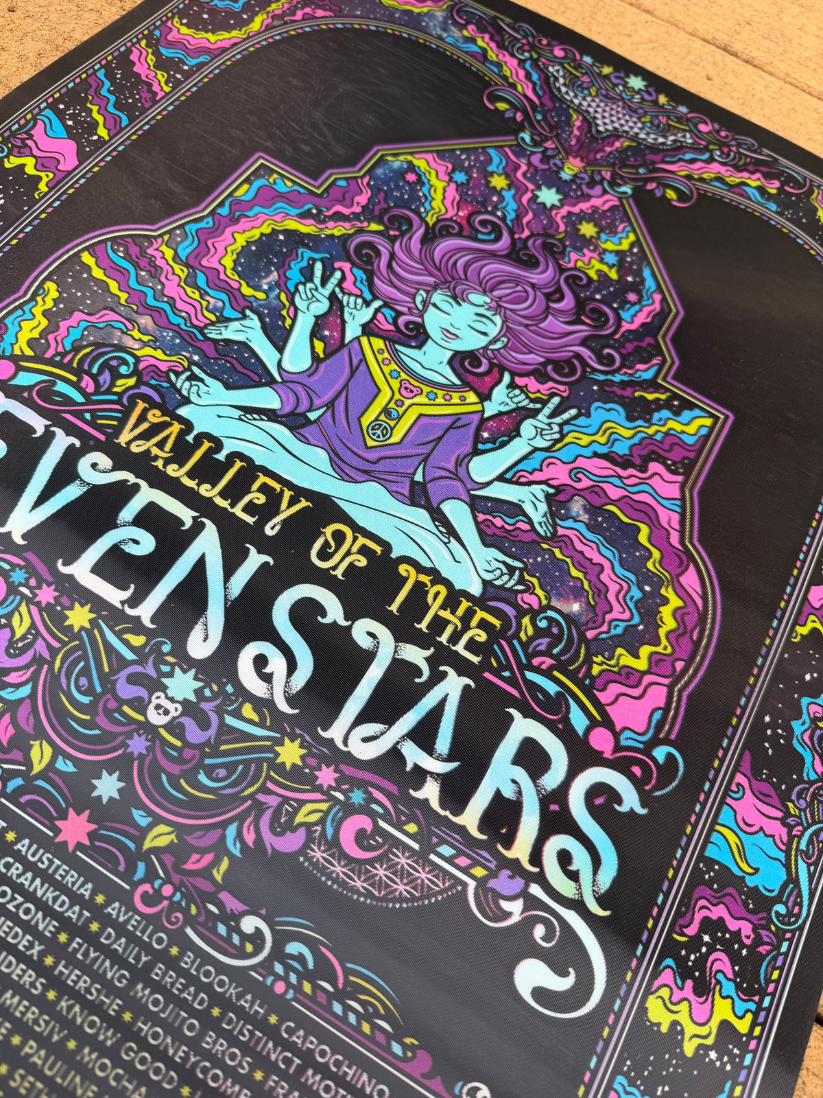 Seven Stars 2026 Lenticular Print