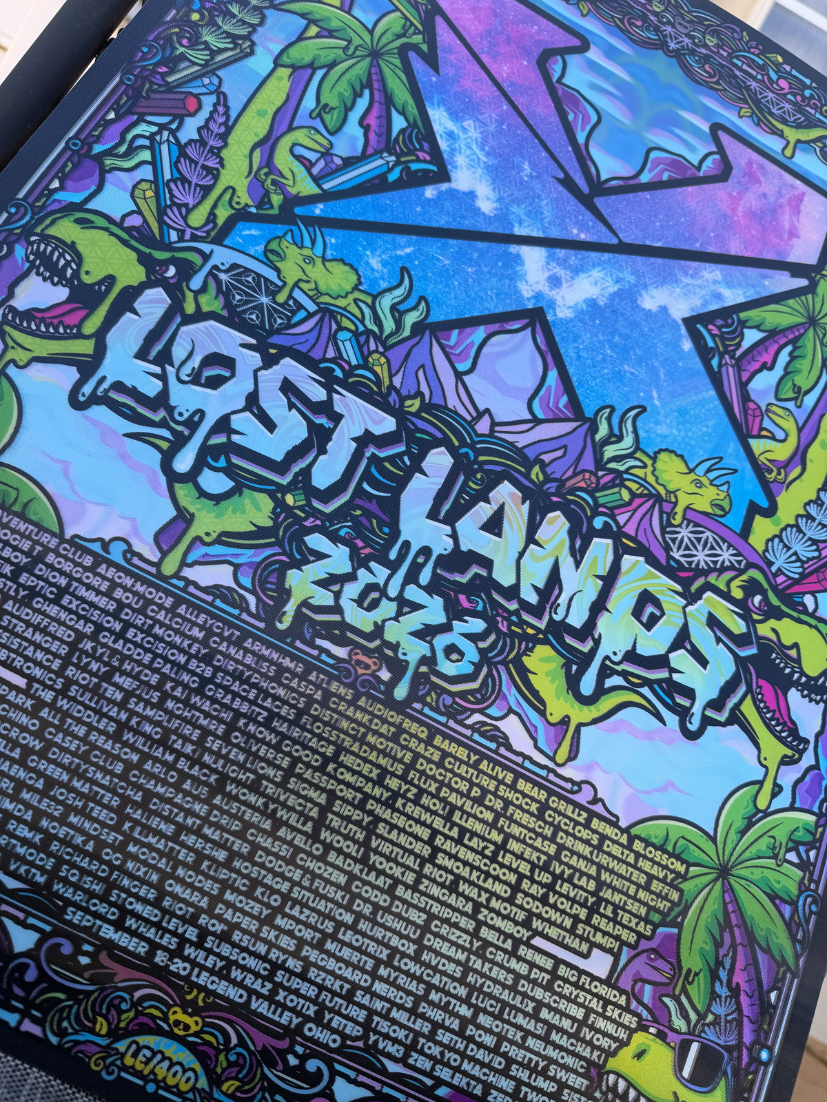 Lost Lands Lenticular 3d Image Changing Print