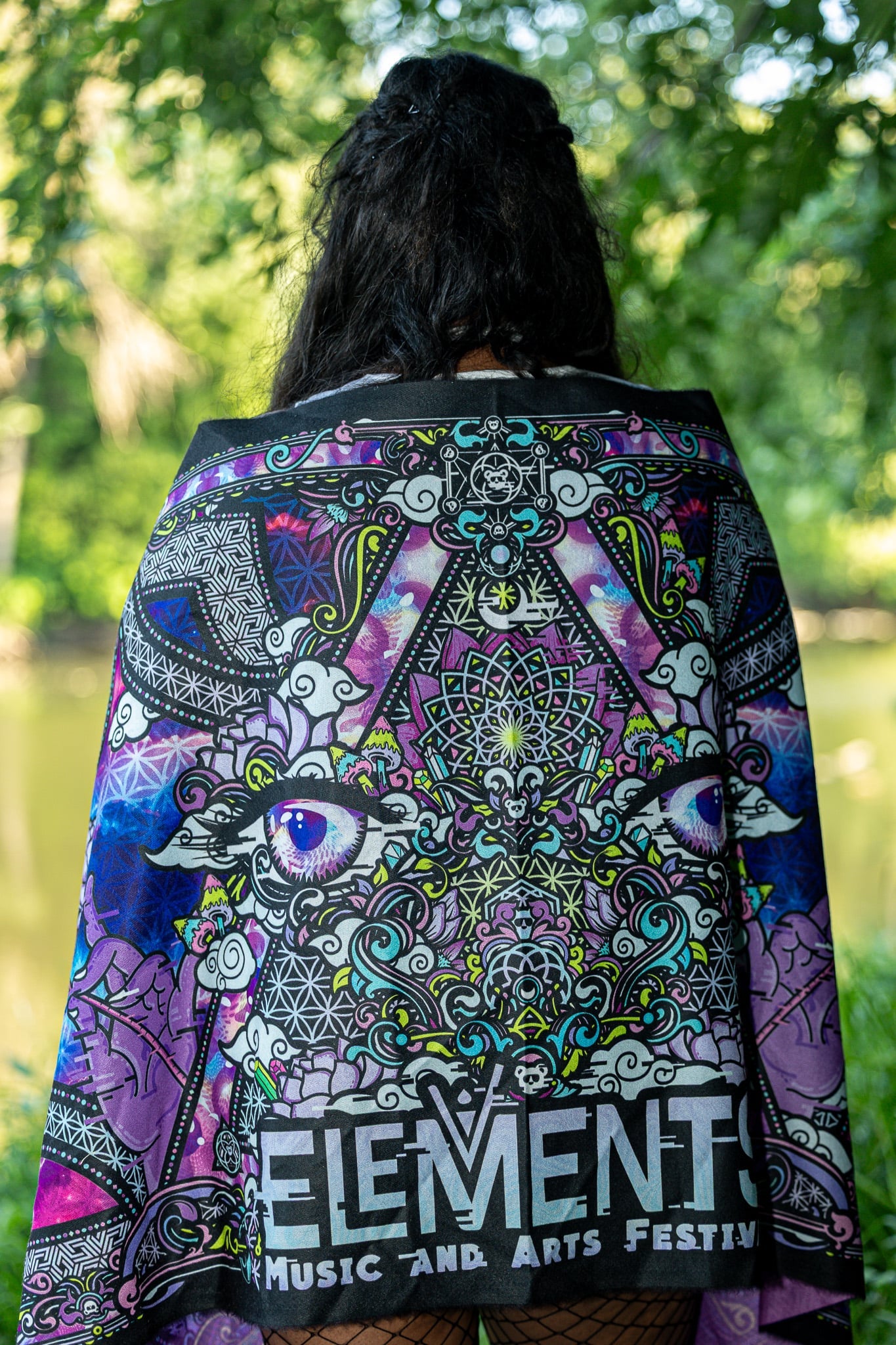Elements 2026 Double sided Pashmina