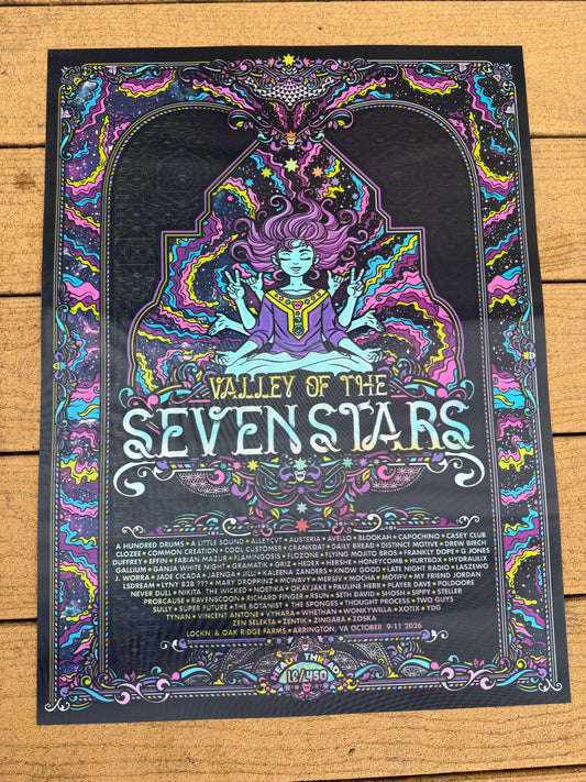 Seven Stars 2026 Lenticular Print