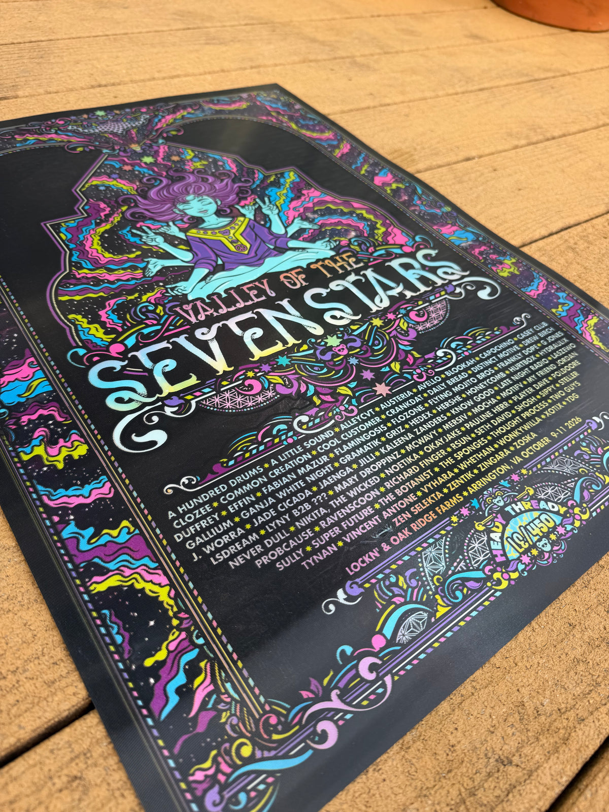 Seven Stars 2026 Lenticular Print