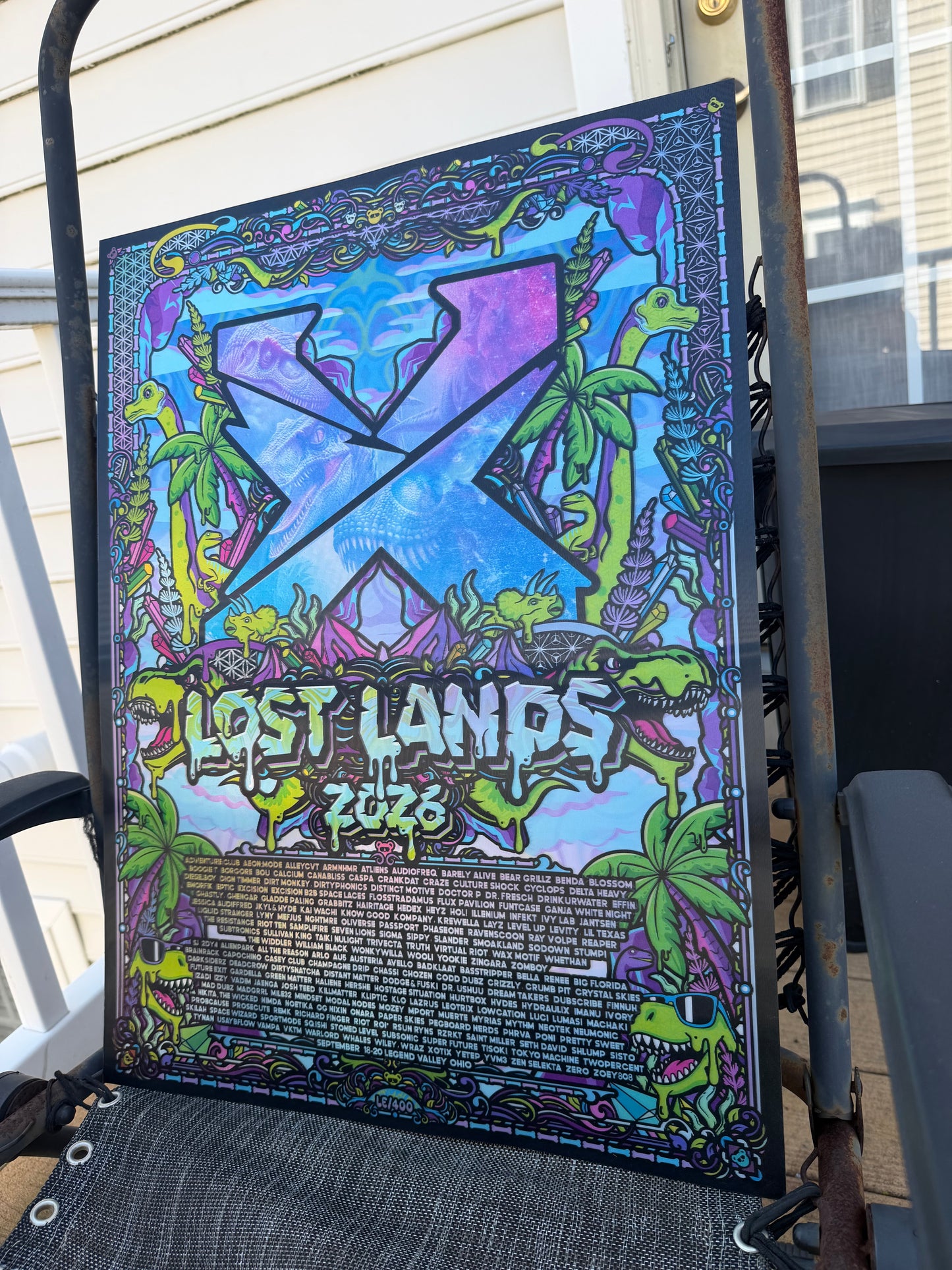 Lost Lands Lenticular 3d Image Changing Print