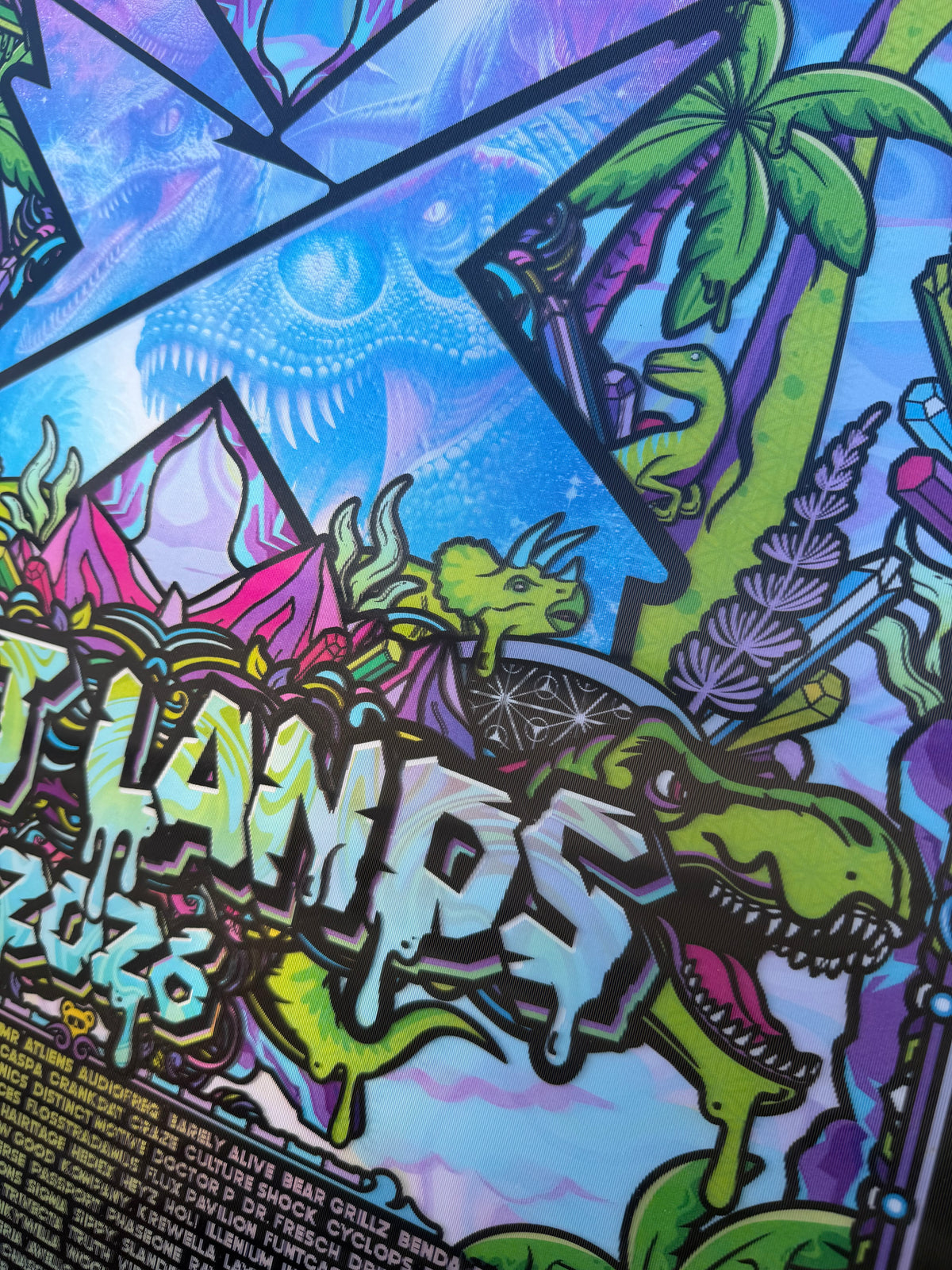 Lost Lands Lenticular 3d Image Changing Print