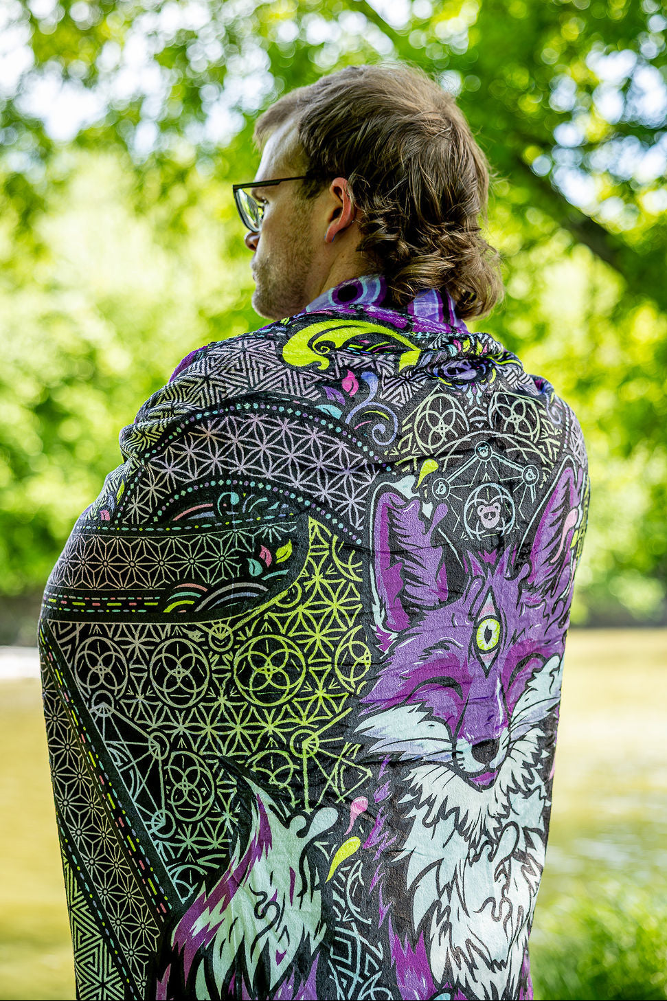 Electric Forest 2026 Fuzzy Double Sided Blanket