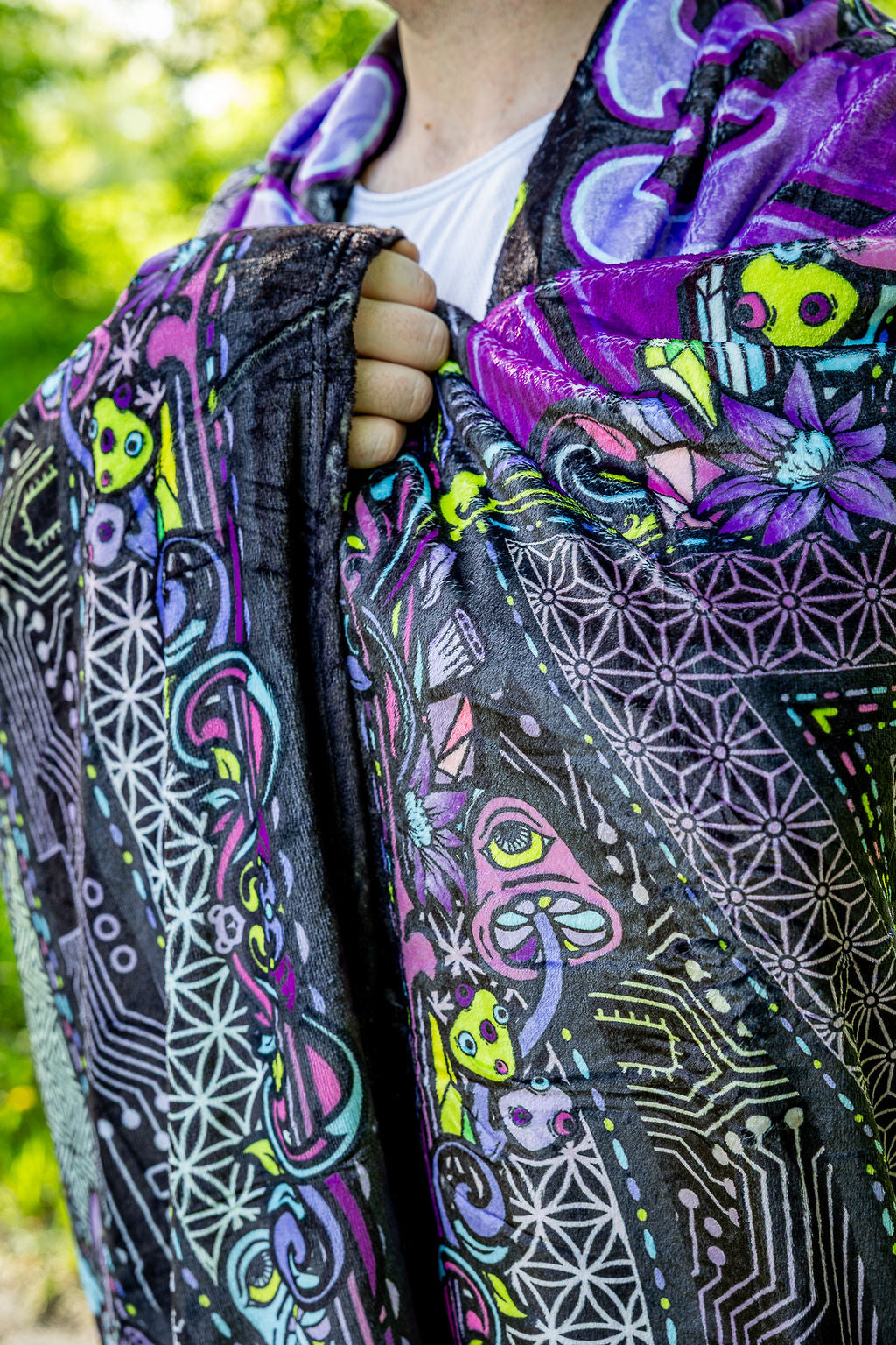 Electric Forest 2026 Fuzzy Double Sided Blanket