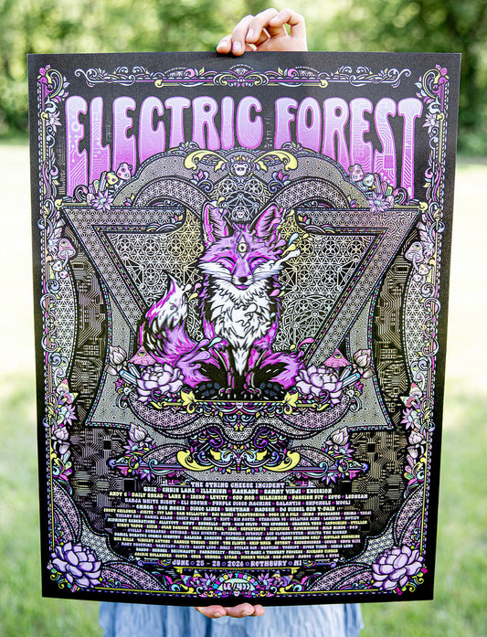 Electric Forest 2026 Lenticular Print
