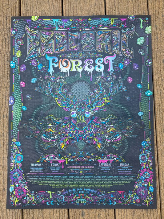 Electric Forest 2024 Lenticular Print
