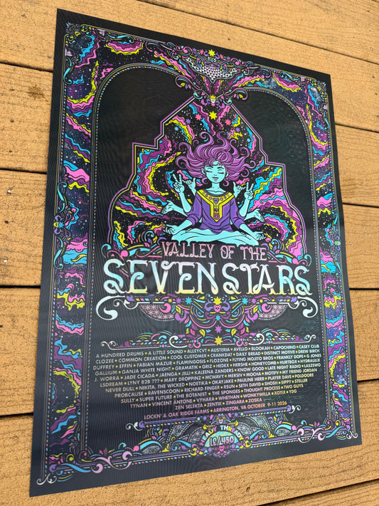 Seven Stars 2026 Lenticular Print