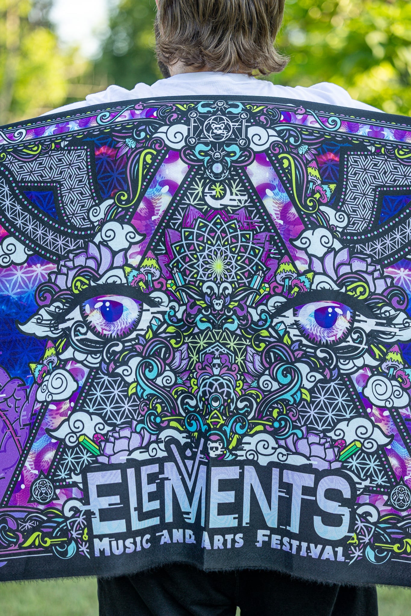 Elements 2026 Double sided Pashmina