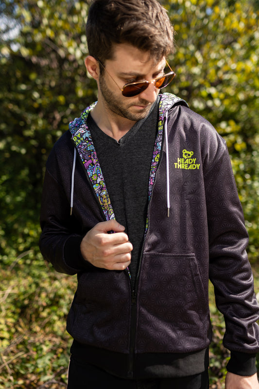 Riversable Zip up Hoodie