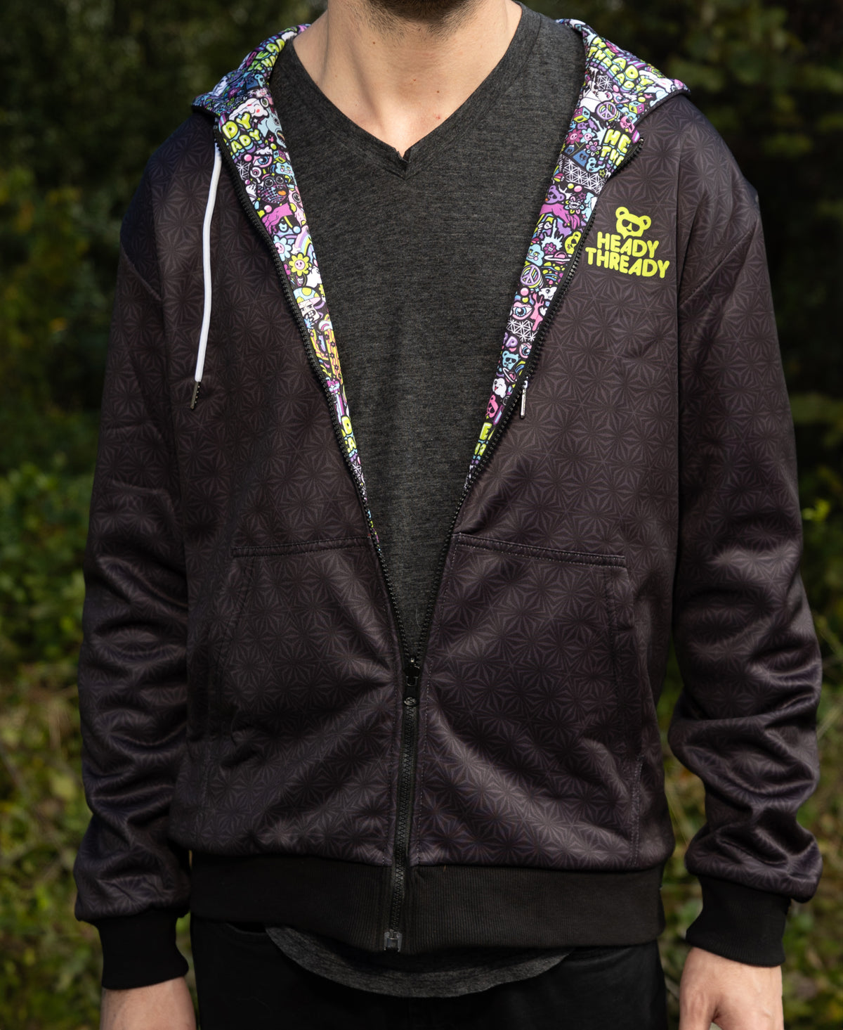 Heady Rvs Riversable Zip up Hoodie – Heady Thready