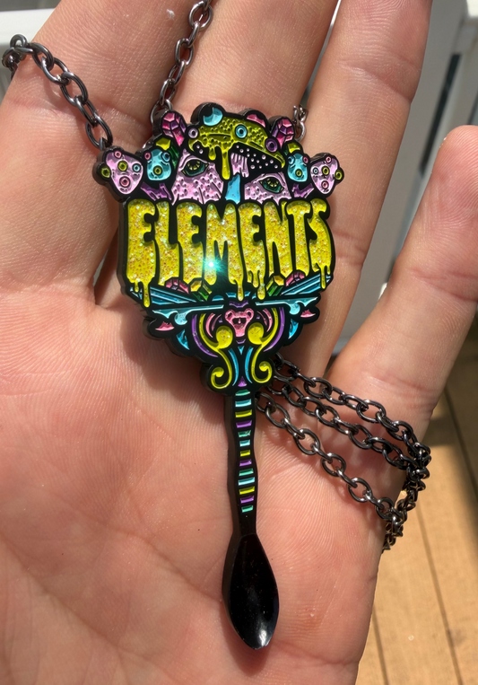 Elements 2026 spoon necklace - Glitter