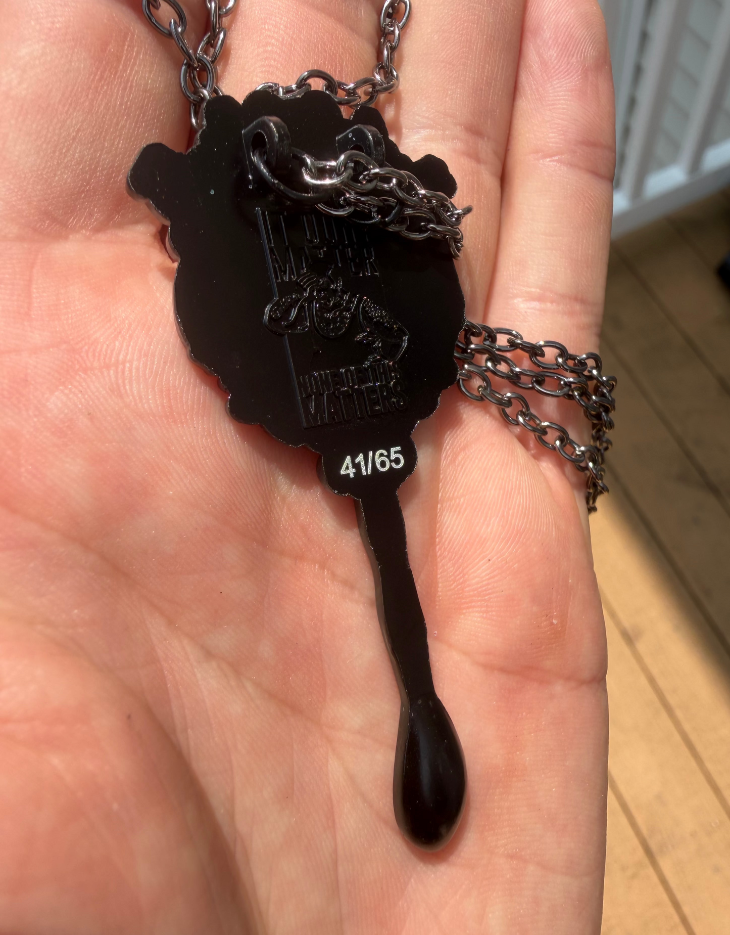 Elements 2026 spoon necklace - Glitter