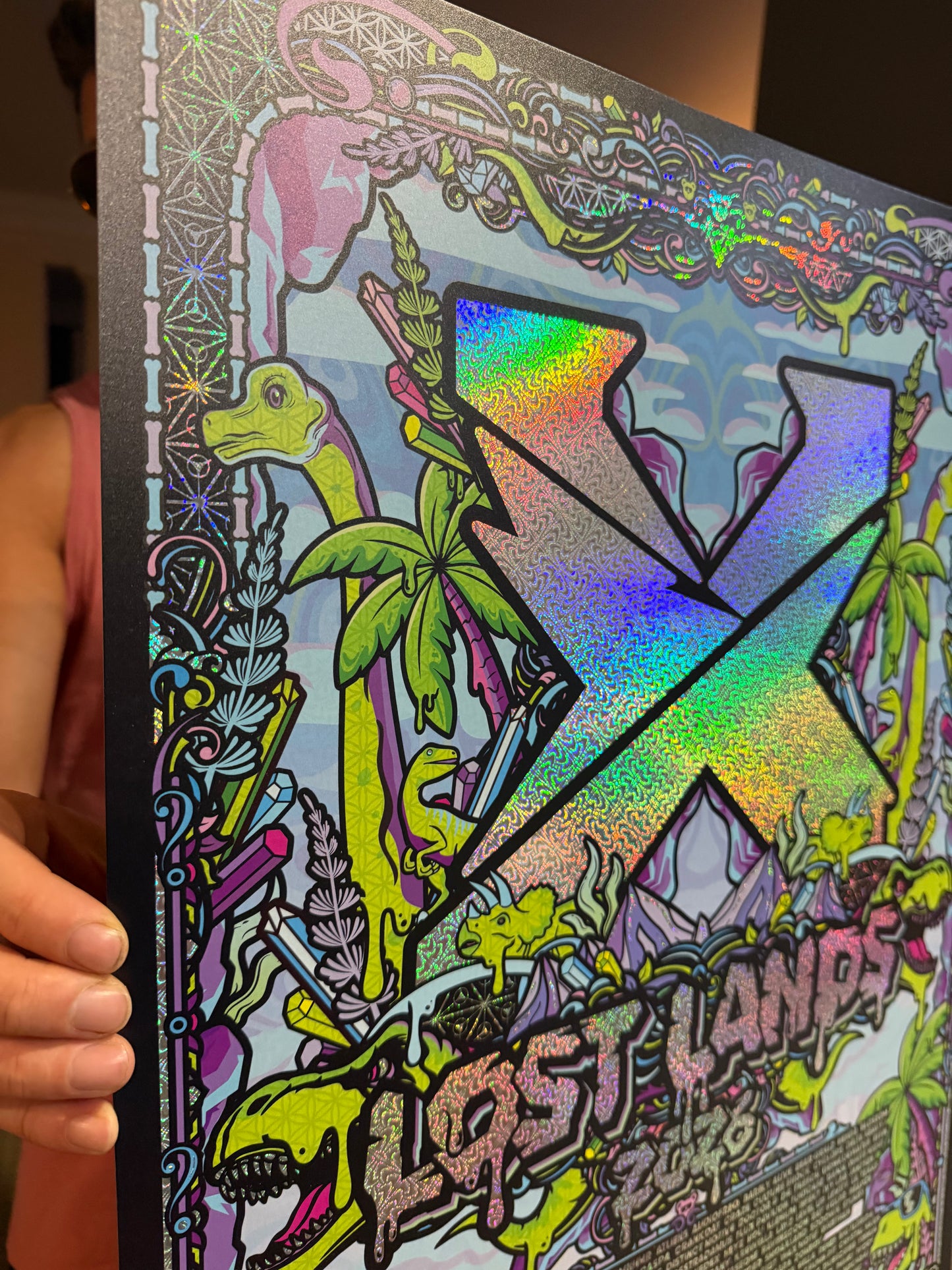 Lost Lands JAZZY Holographic Foil Print