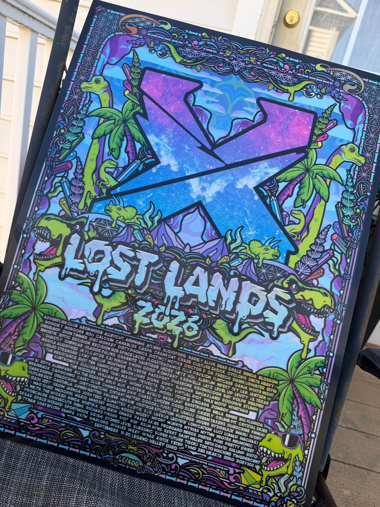 Lost Lands Lenticular 3d Image Changing Print