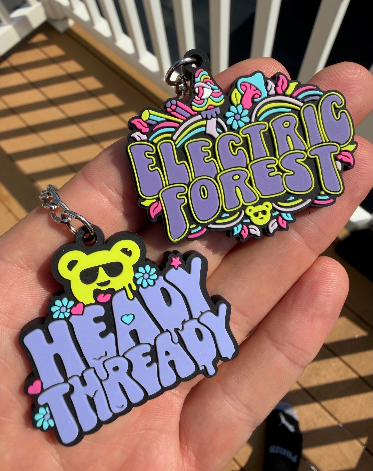Electric Forest 2026 key chains ( 2 chains )