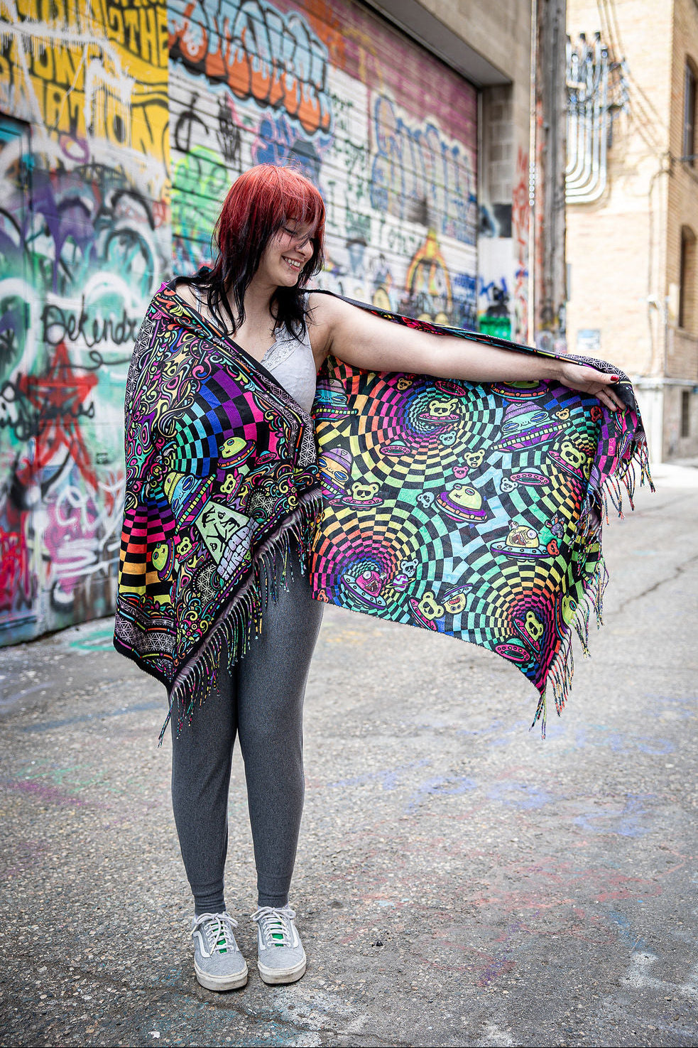 LEVITY Double sided Pashmina