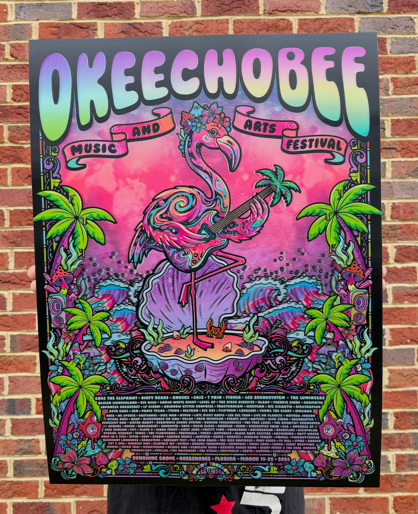 Okeechobee 2026 Lenticular Print