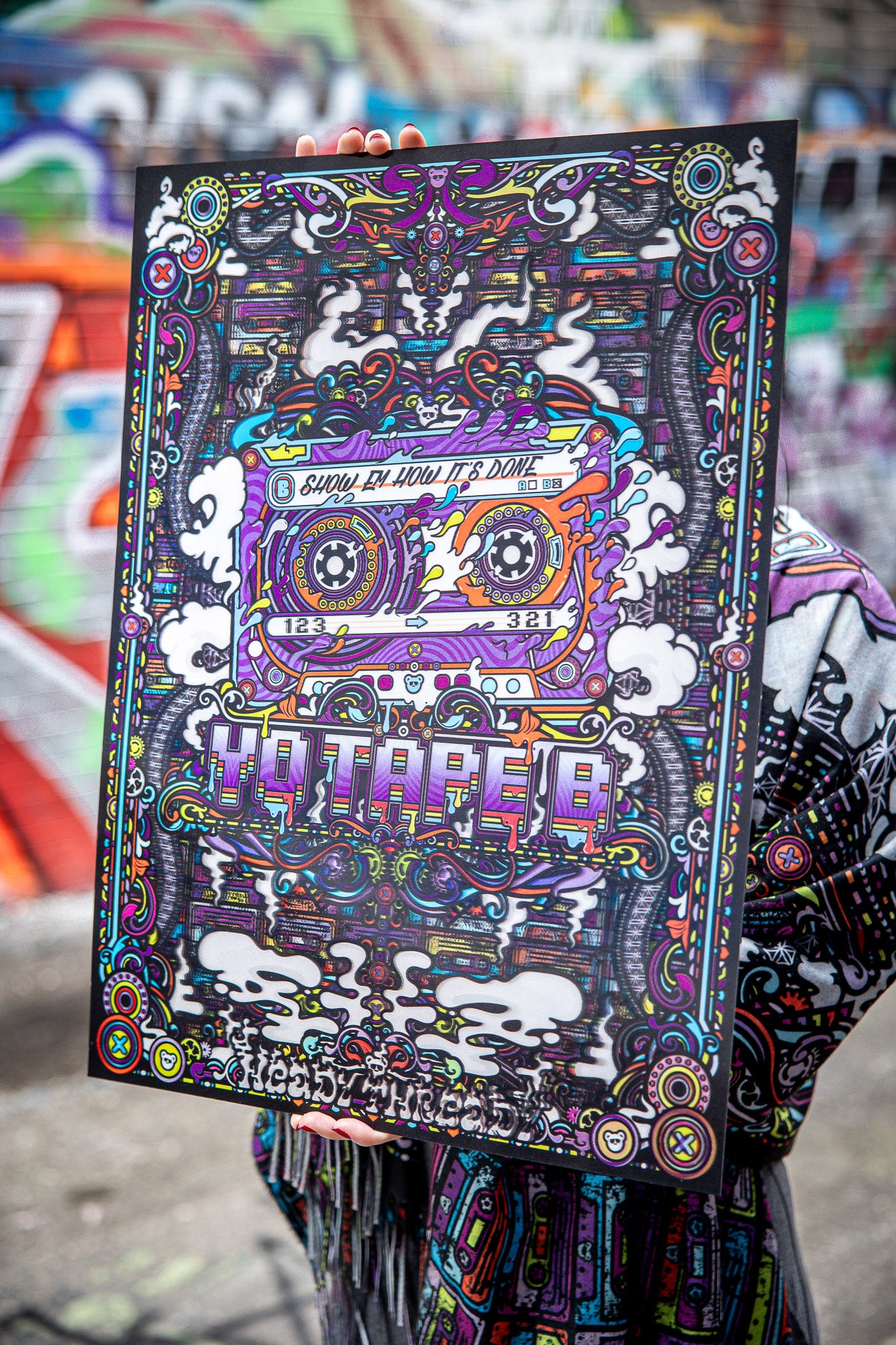 Show Em How Its Done Lenticular Print